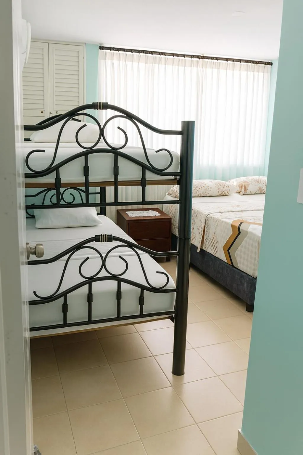 Bed in Nabusimake Apartamentos By DANP