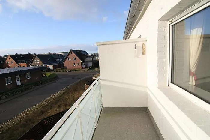Balcony/Terrace in Haus Möwe Wohnung Gonnermann
