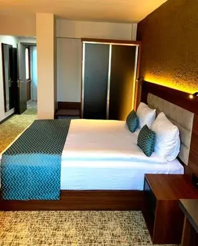 Bed in Hotel Kırcı Termal & Spa Bed in Hotel Kırcı Termal & Spa