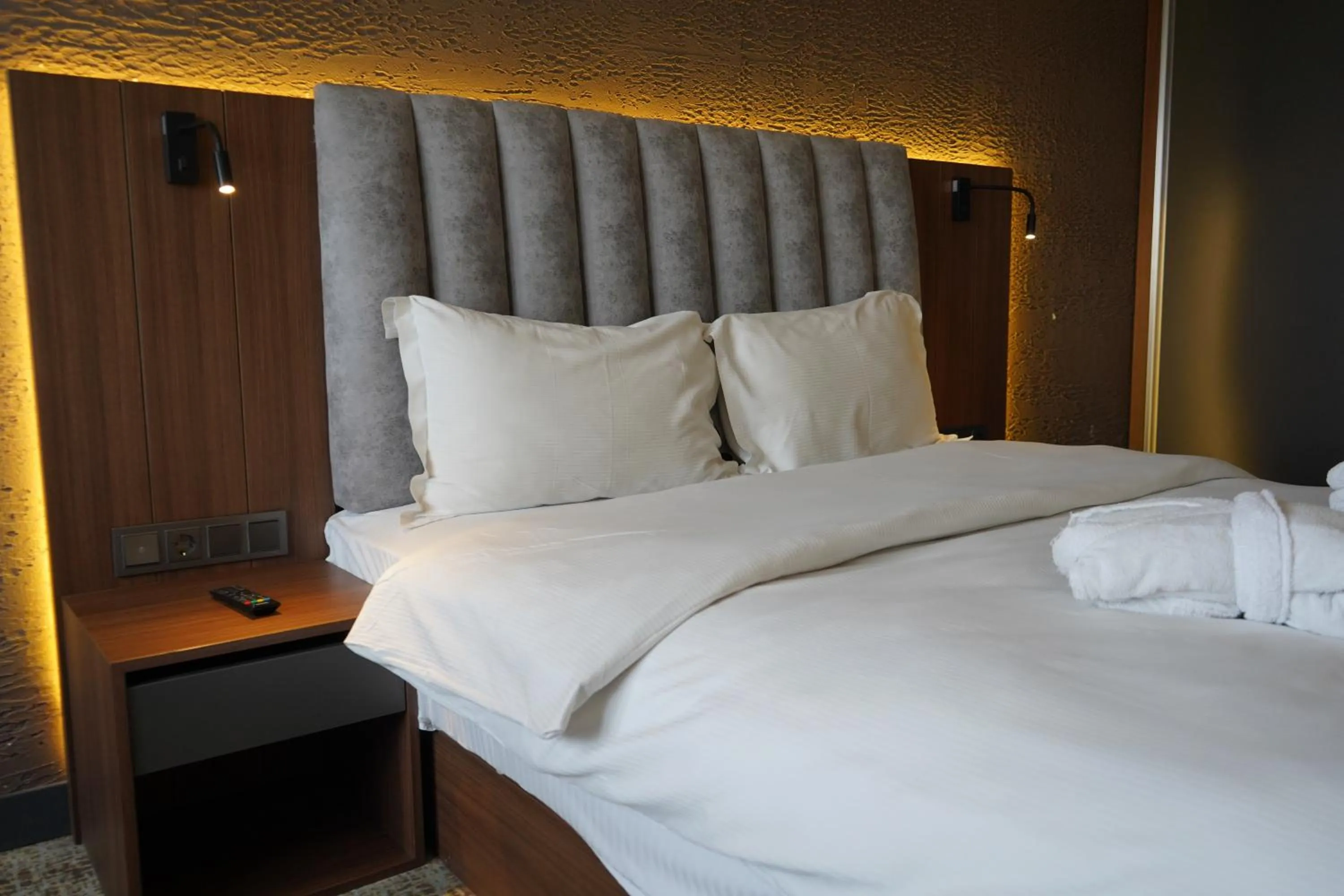 Bed in Hotel Kırcı Termal & Spa