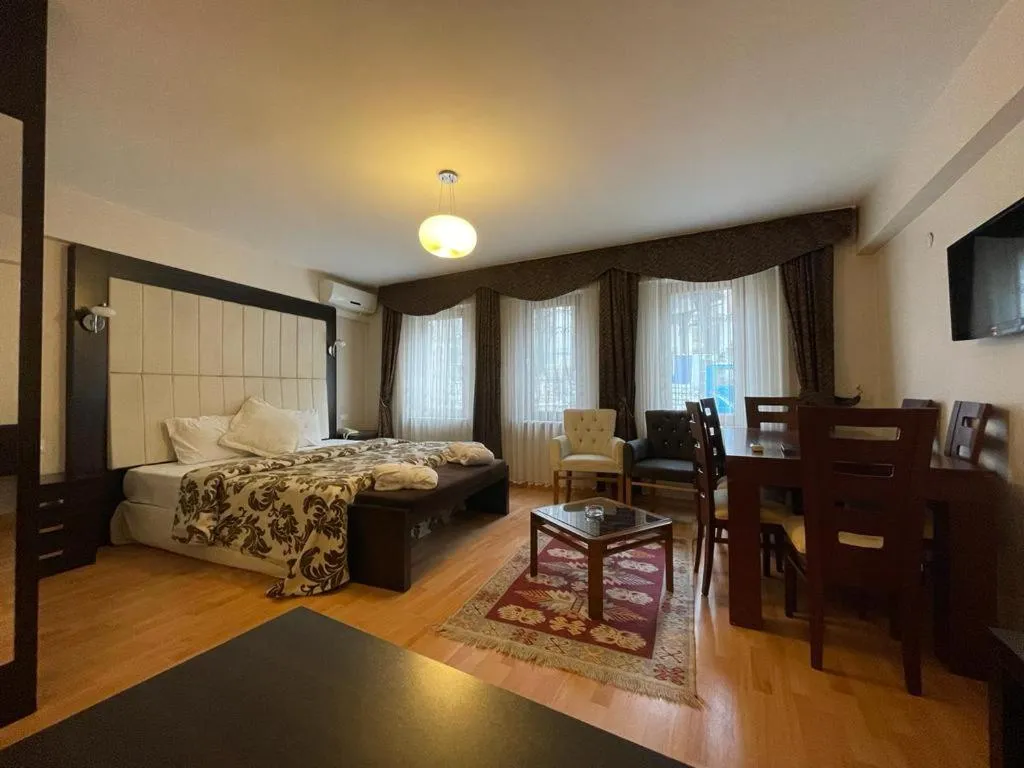 Photo of the whole room, Bed in Hotel Kırcı Termal & Spa