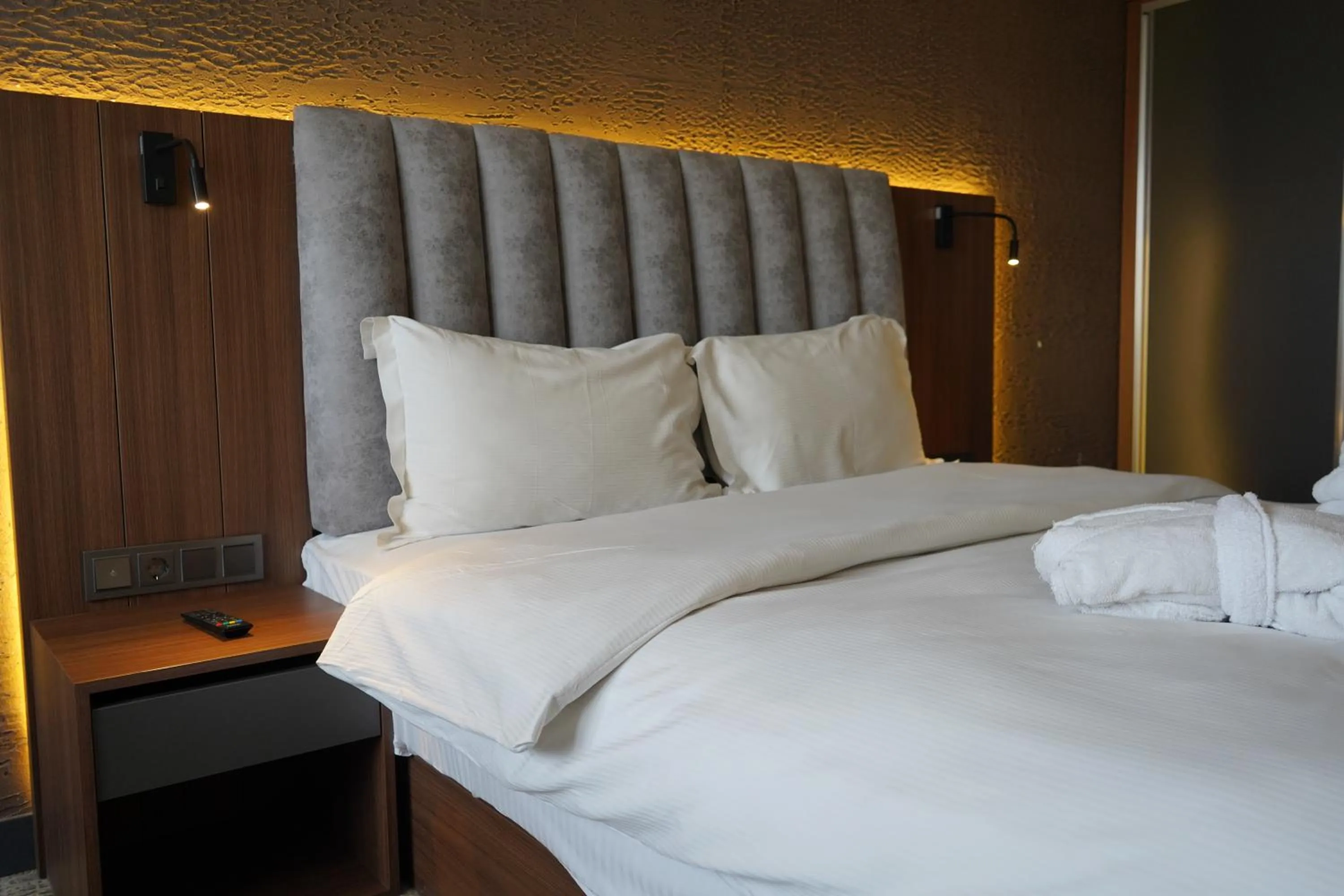 Bed in Hotel Kırcı Termal & Spa