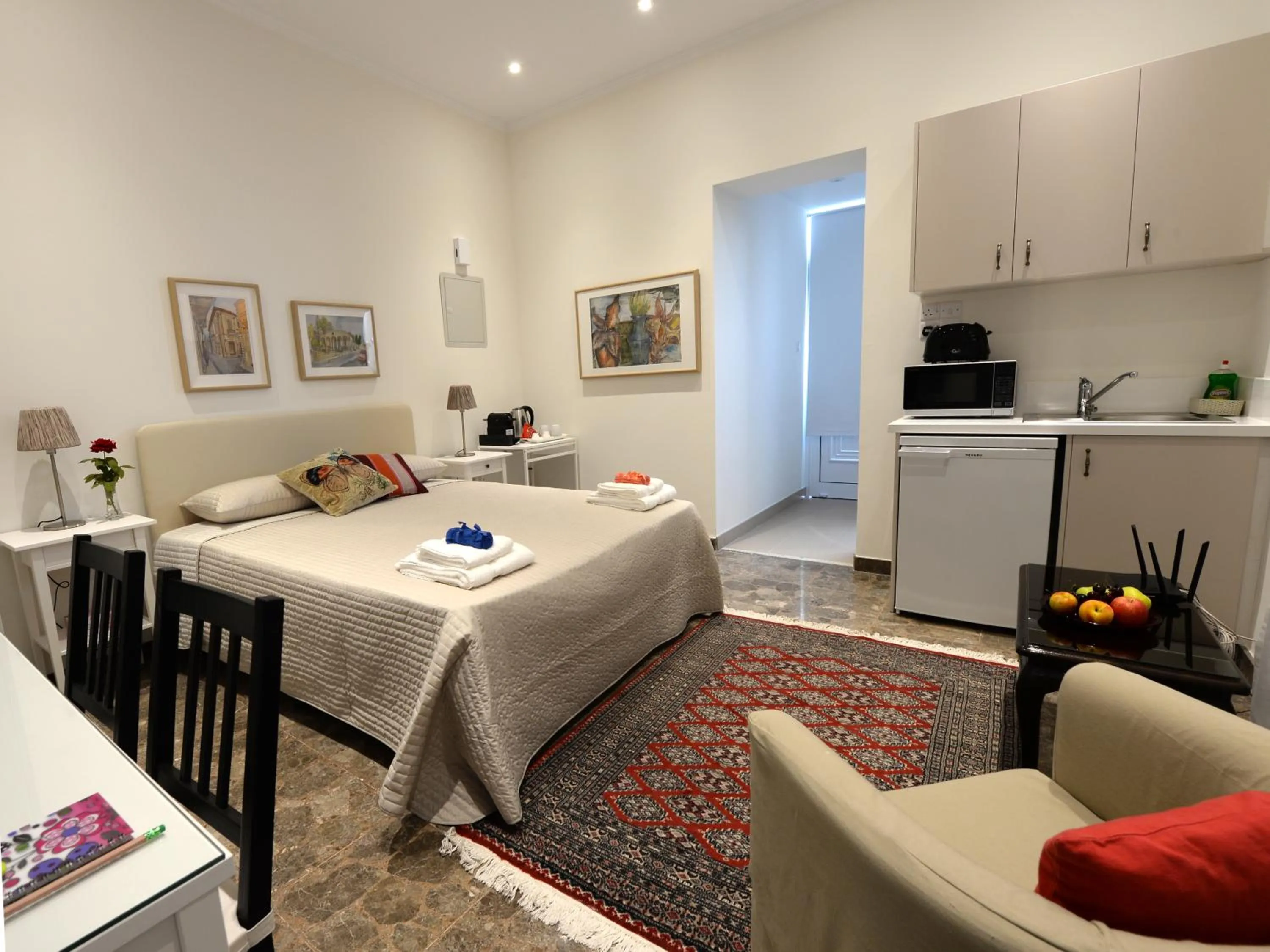 Bedroom, Bed in Avgi's Home