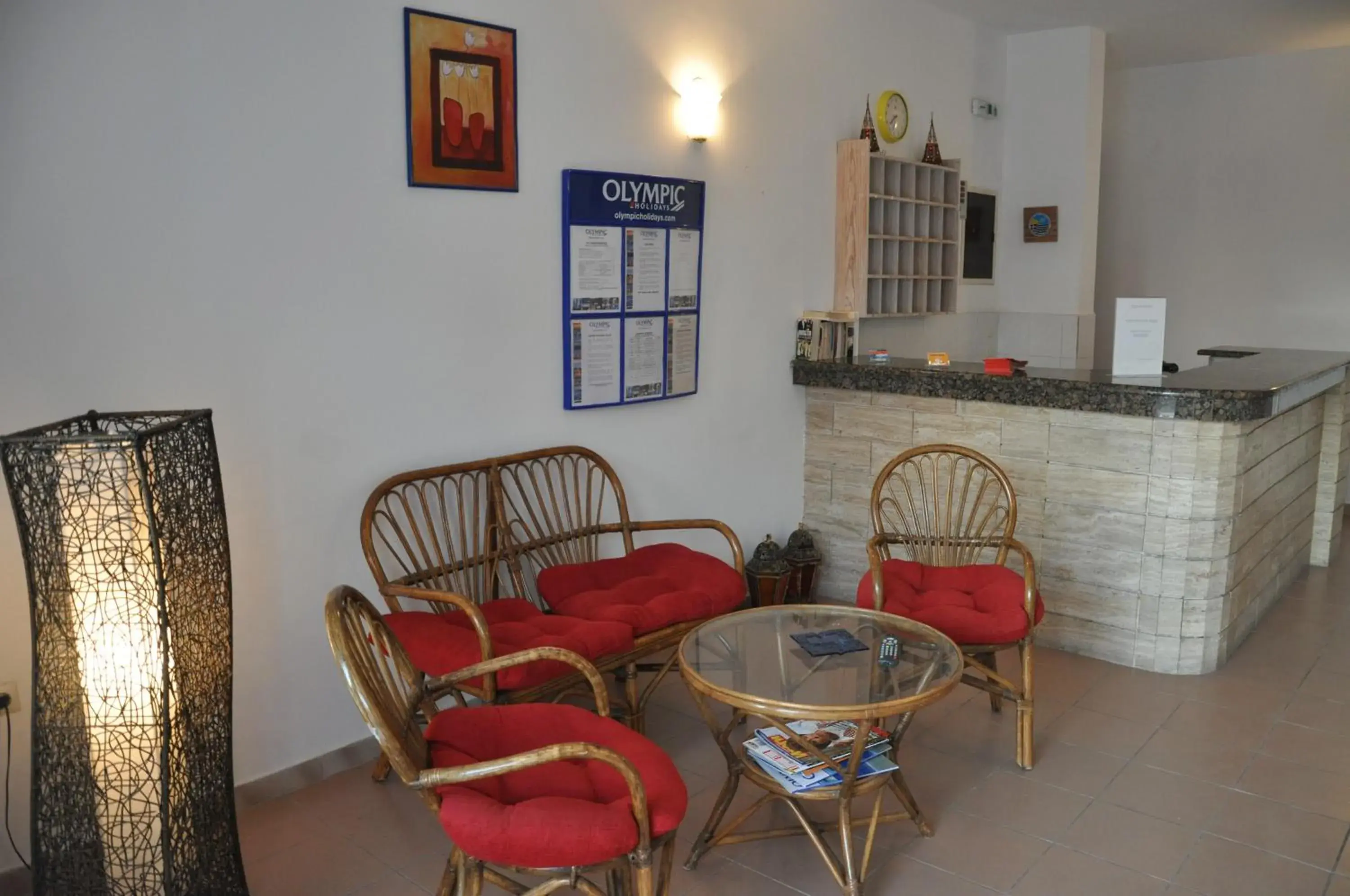 Lobby or reception in Blue Roses Lobby or reception in Blue Roses