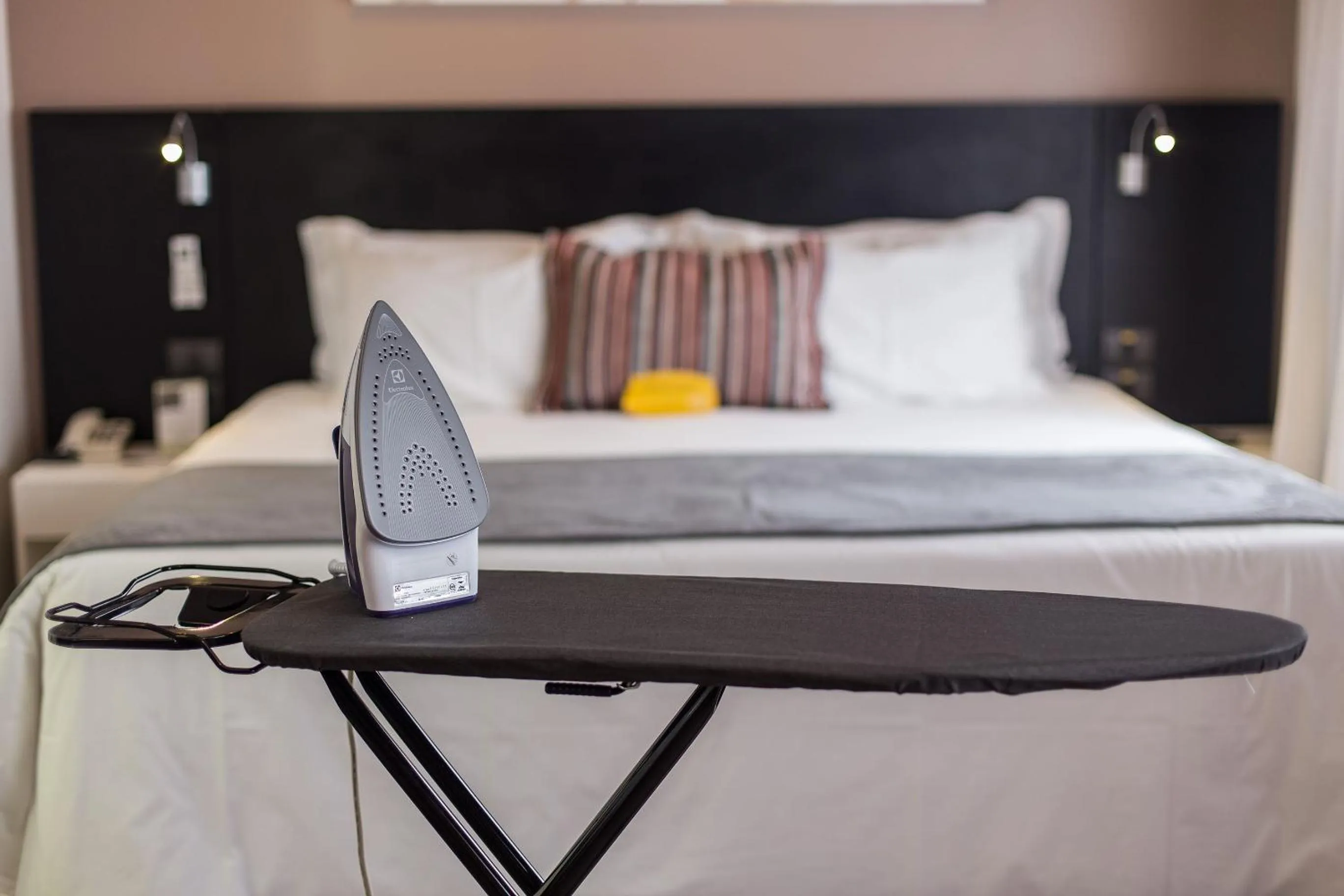 Bed in ArtHotel Transamerica Collection