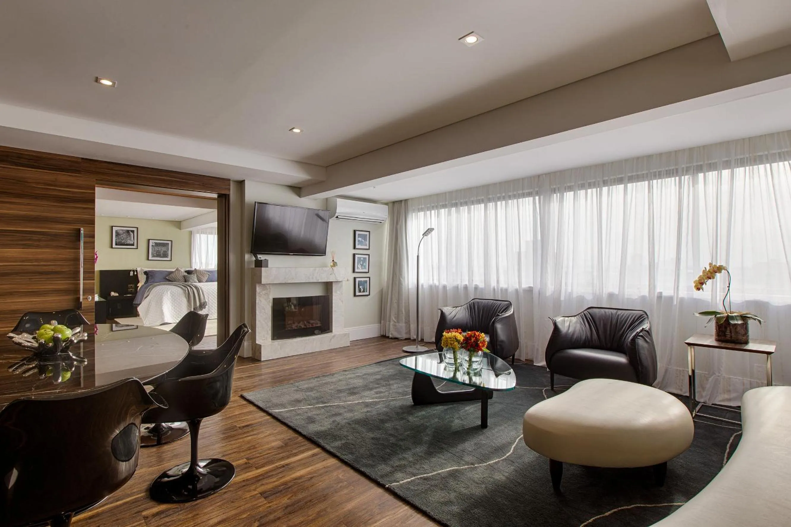 Living room in ArtHotel Transamerica Collection