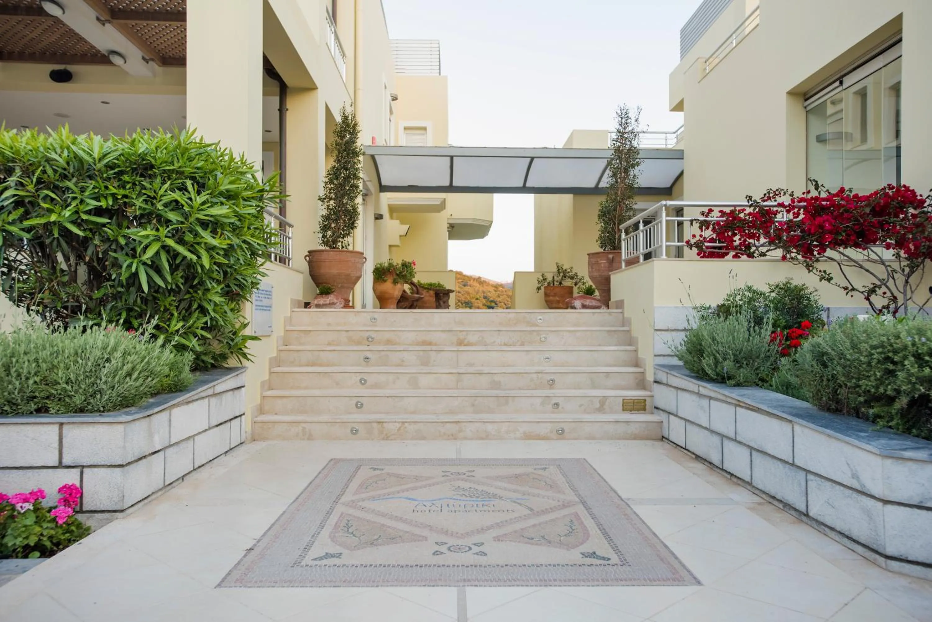 Facade/entrance in Almiriki Chios Rooms & Apartments