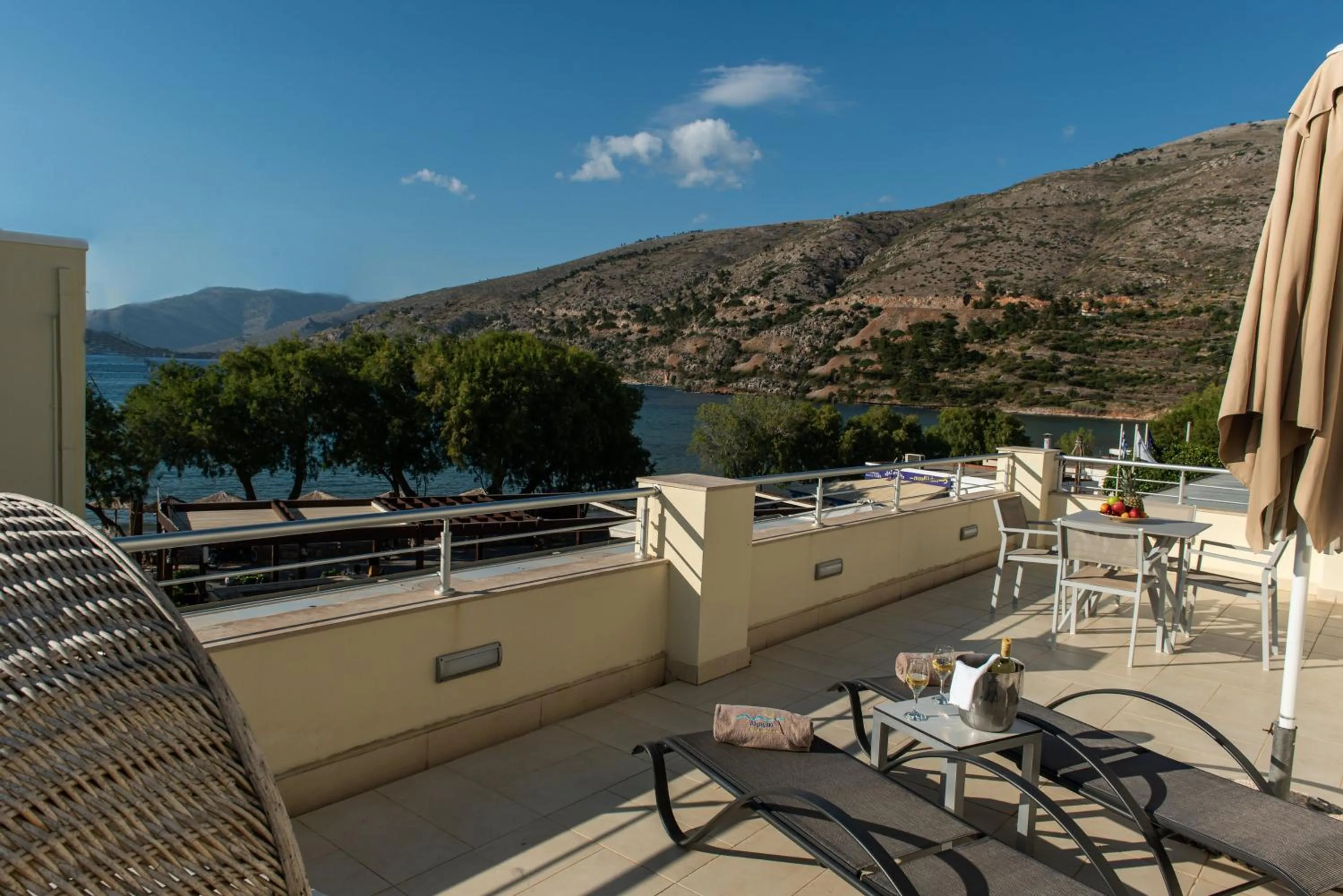 View (from property/room) in Almiriki Chios Rooms & Apartments