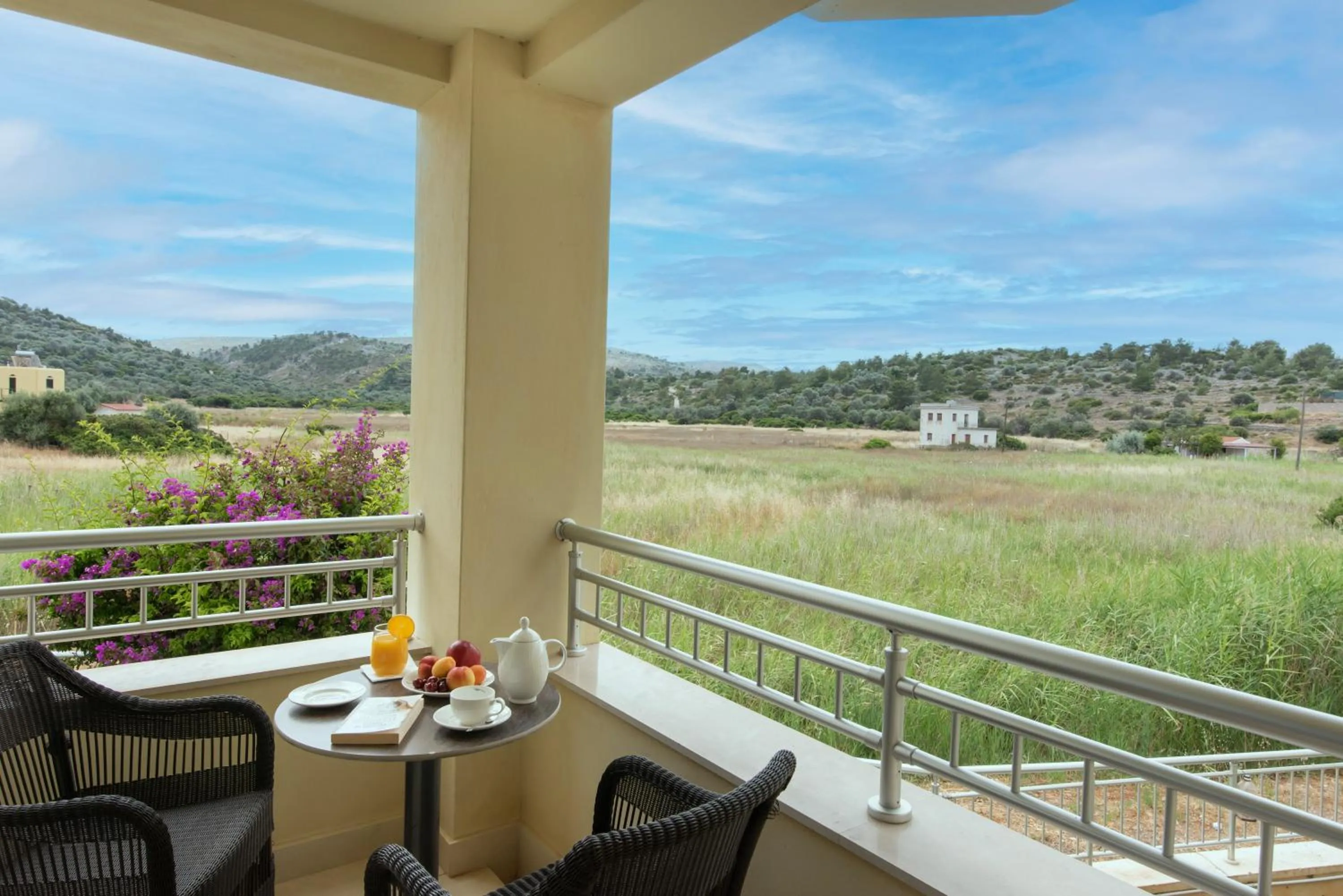Balcony/Terrace in Almiriki Chios Rooms & Apartments