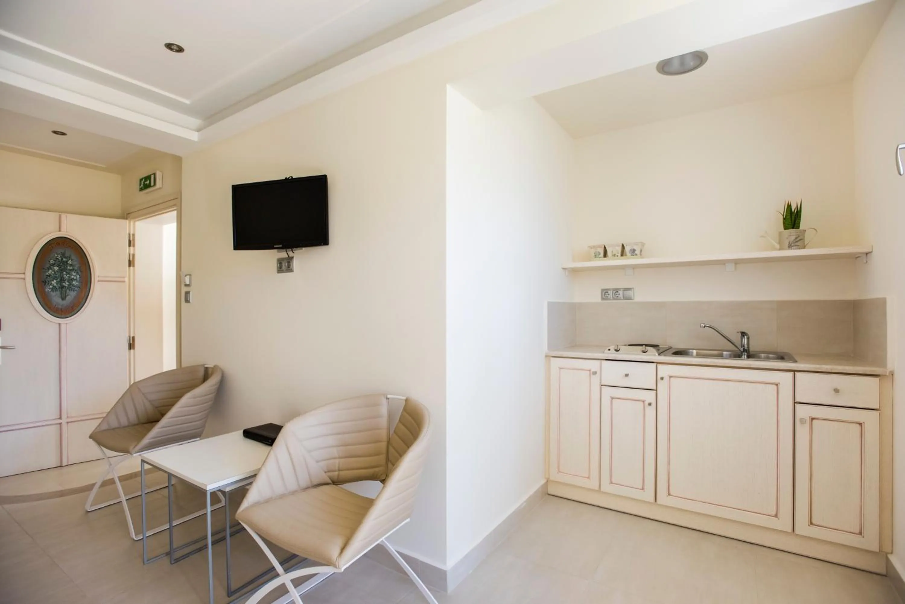 Kitchen or kitchenette in Almiriki Chios Rooms & Apartments
