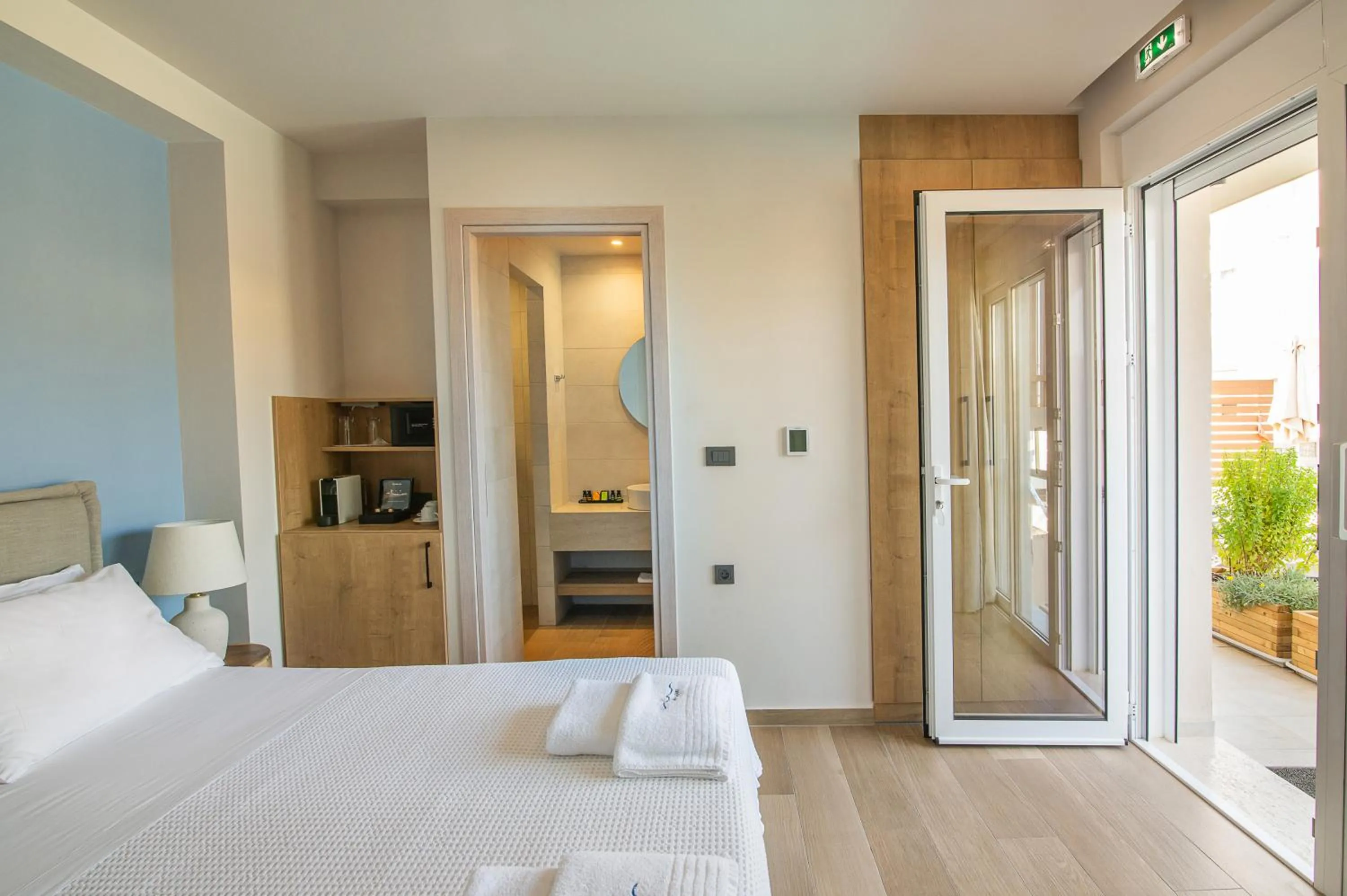 Bedroom, Bed in Almiriki Chios Rooms & Apartments