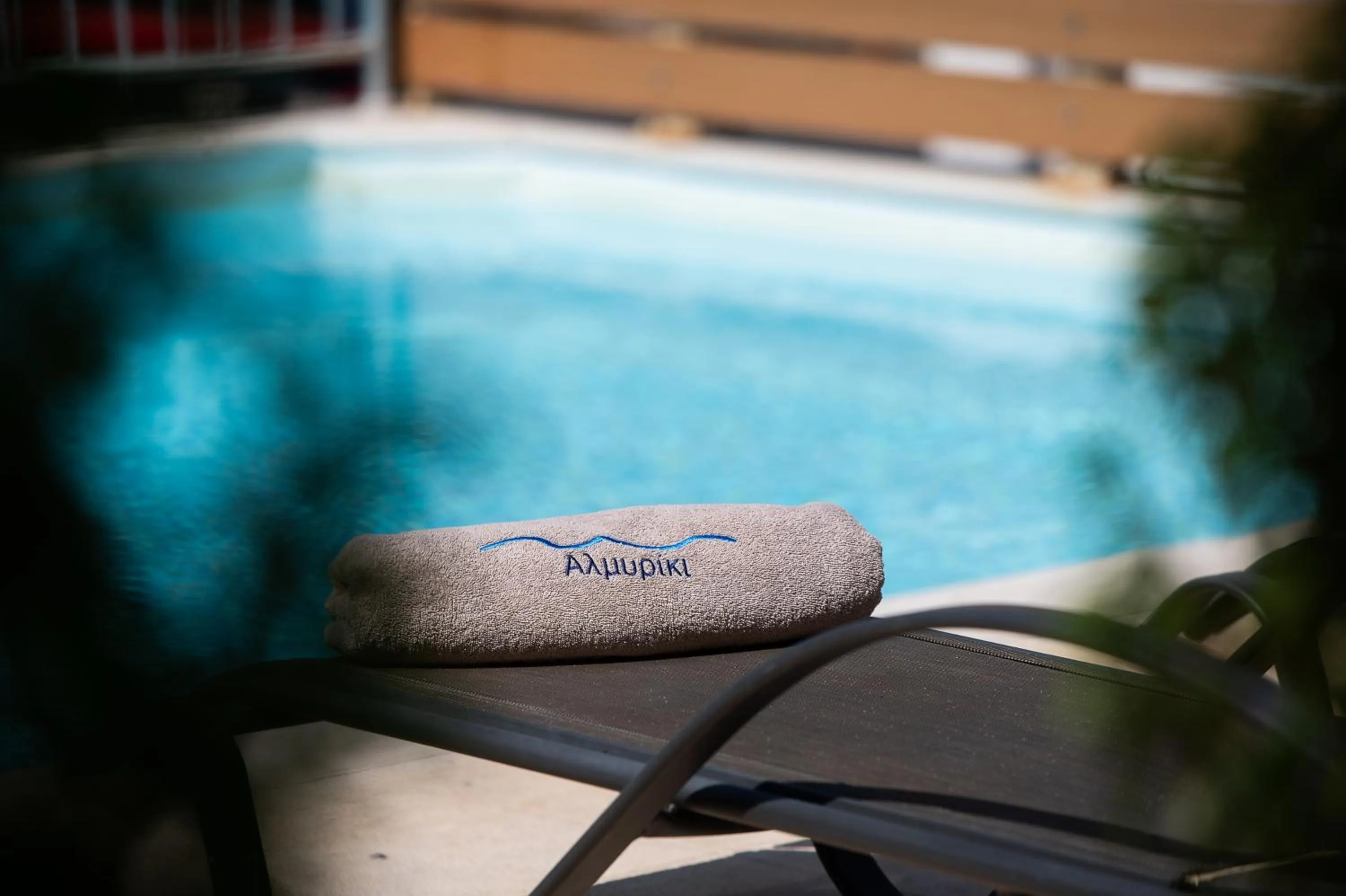 Pool view in Almiriki Chios Rooms & Apartments