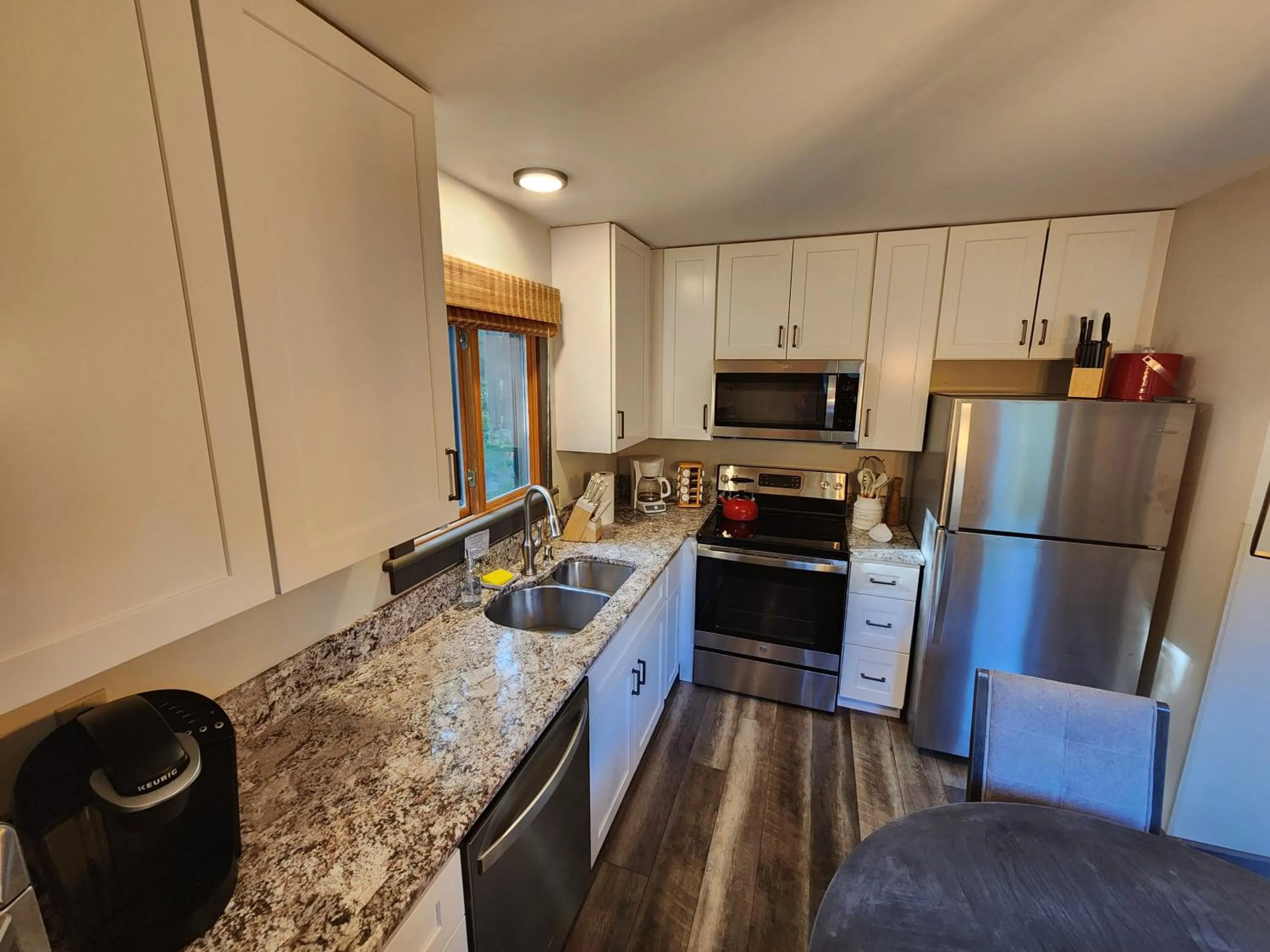 kitchen in Ski in/out Spruce Glen Townhomes on Great Eastern Trail