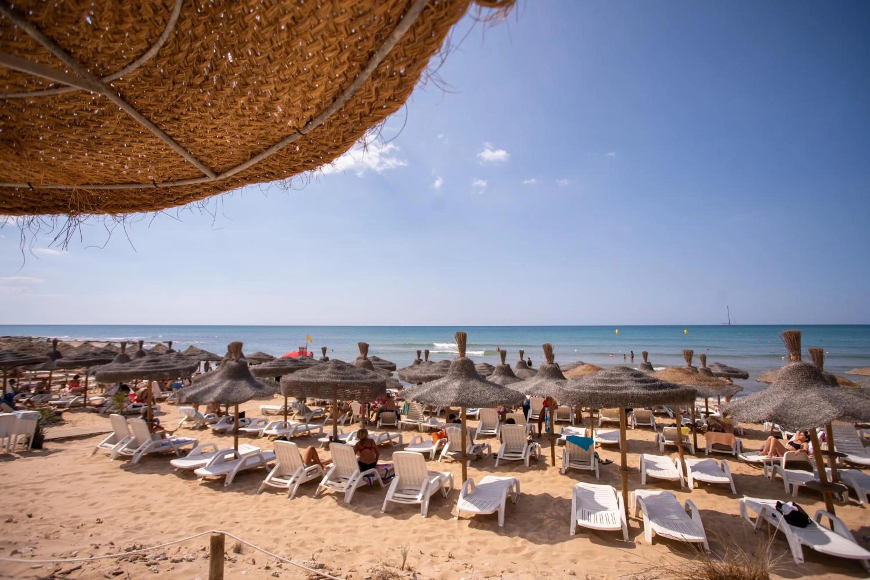 Beach in Hotel Baia Del Sole