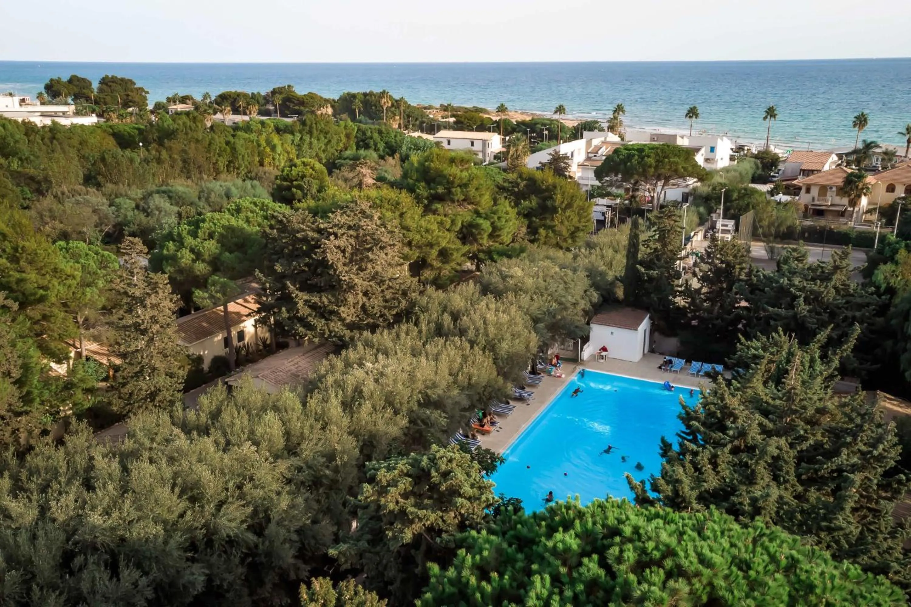 Swimming pool in Hotel Baia Del Sole