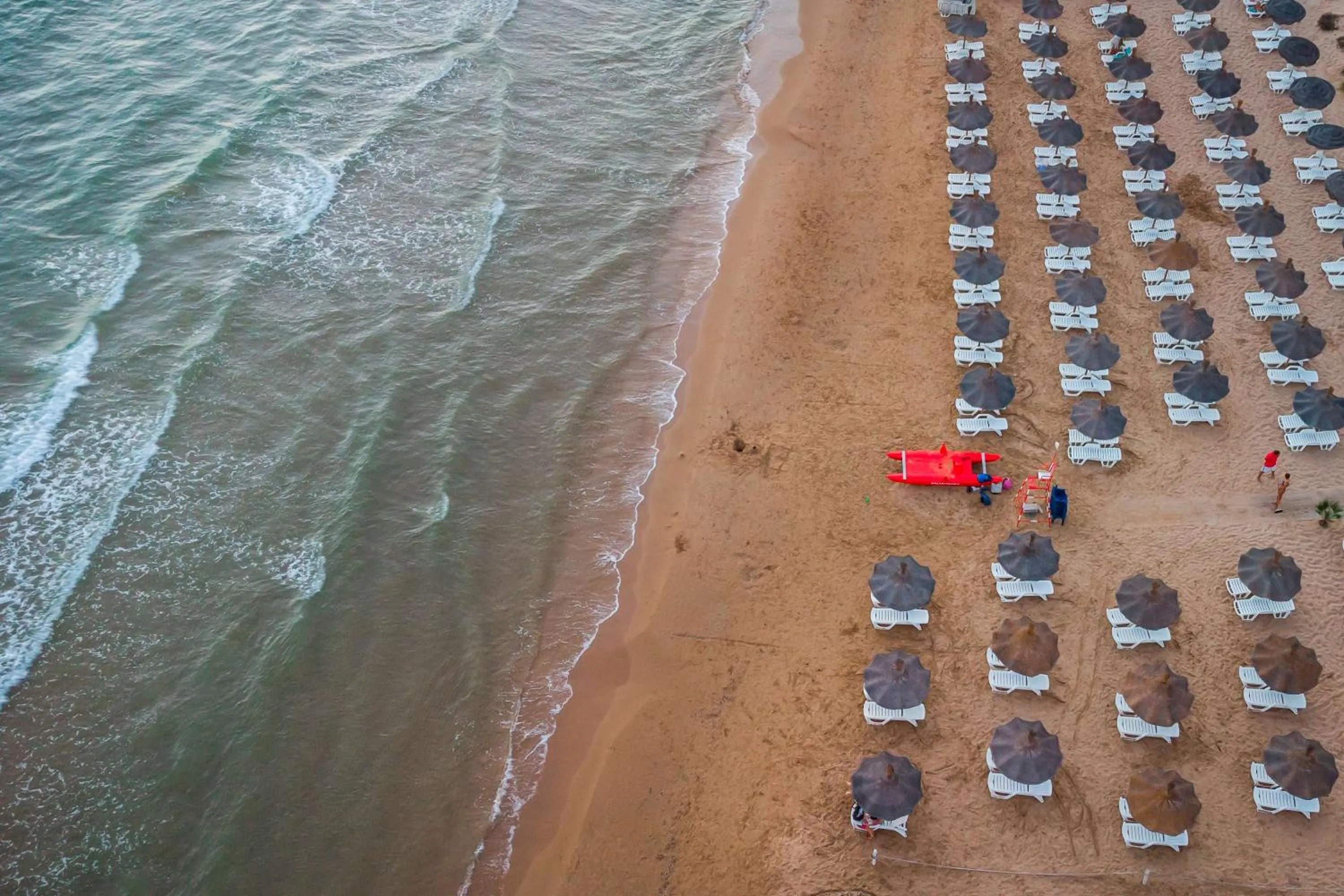 Beach in Hotel Baia Del Sole