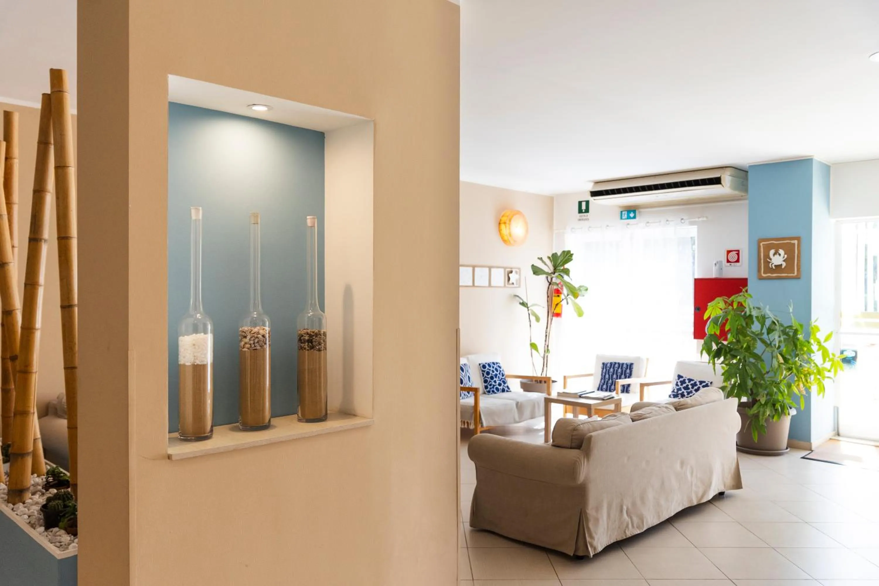 Lobby or reception in Hotel Baia Del Sole