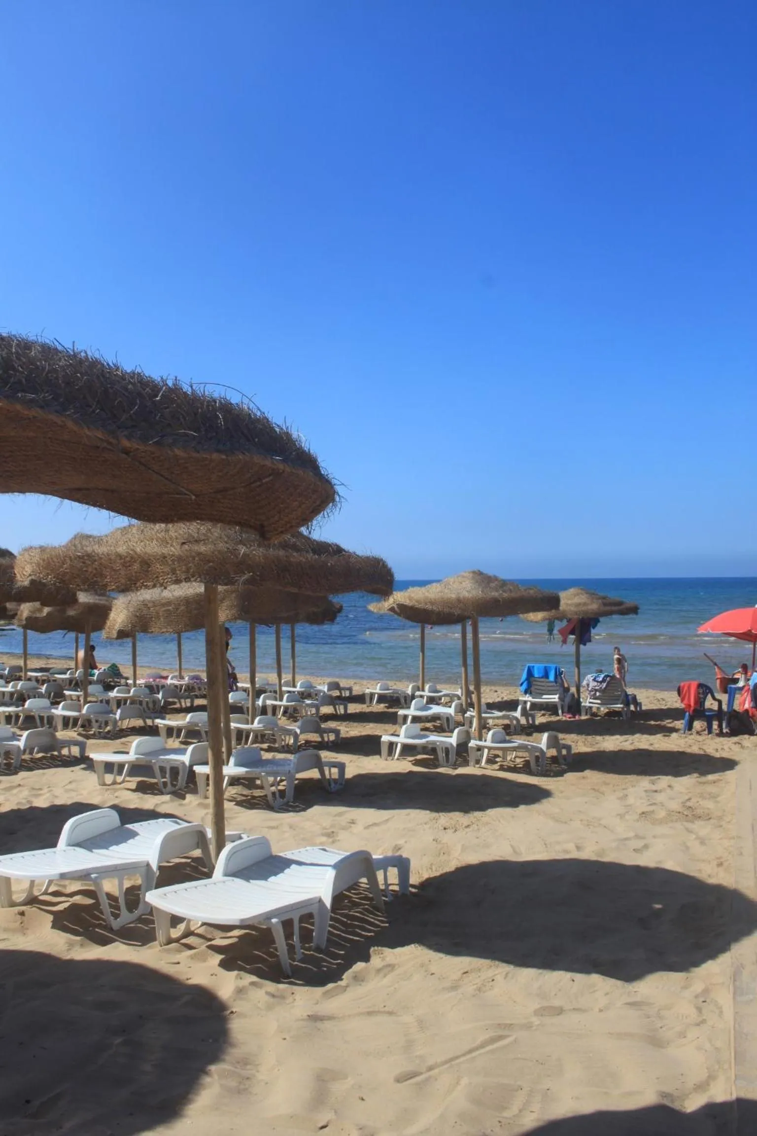 Beach in Hotel Baia Del Sole