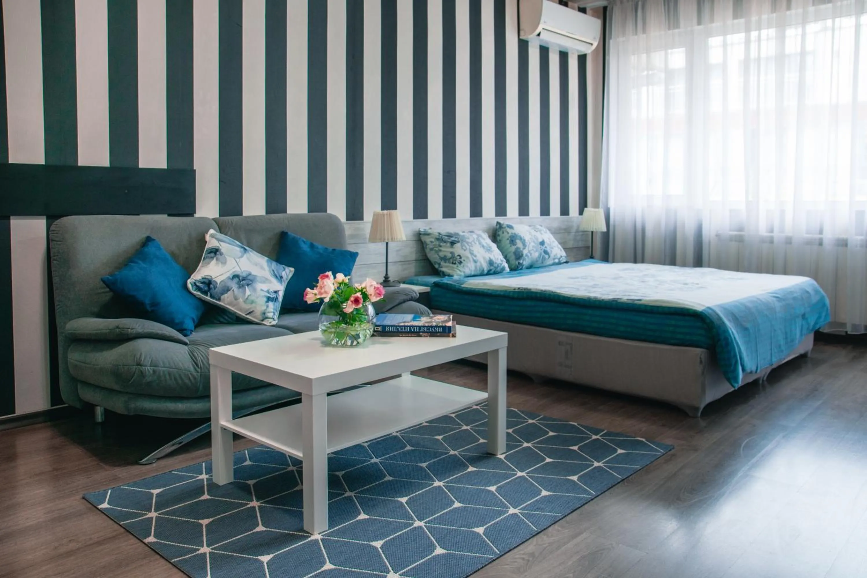 Photo of the whole room, Bed in Sofia Central Hotel Apartments