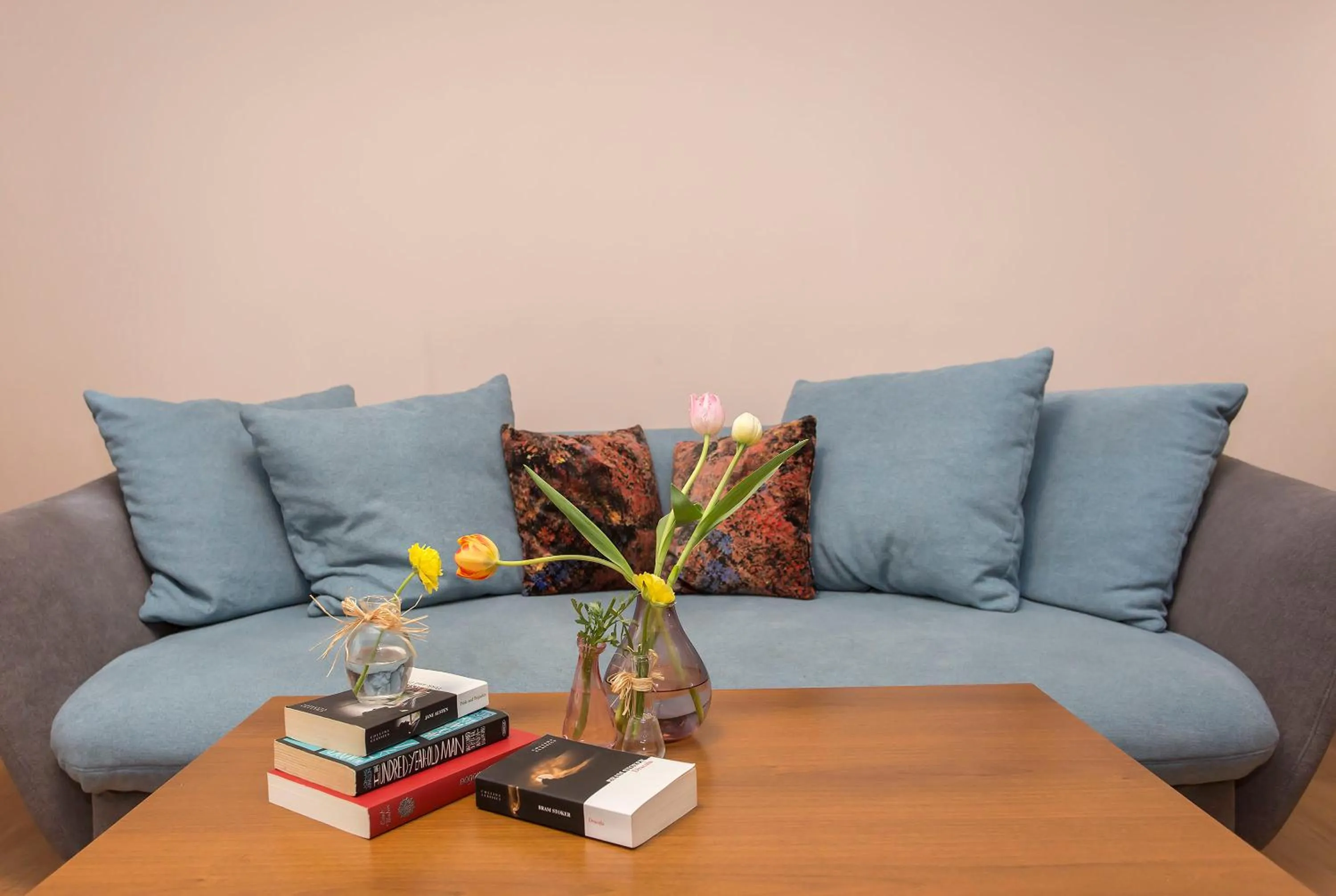 Living room in Sofia Central Hotel Apartments