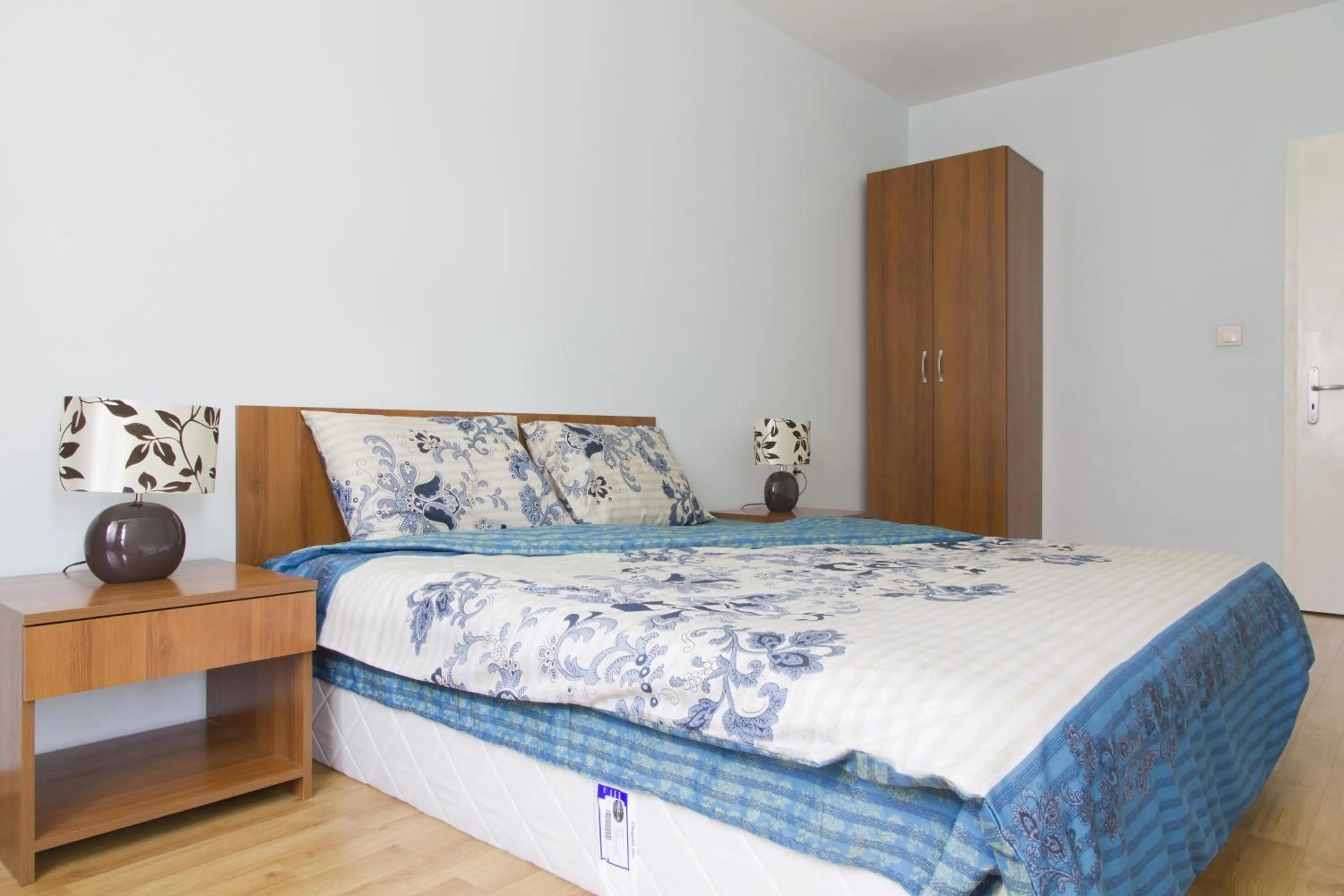 Bed in Sofia Central Hotel Apartments