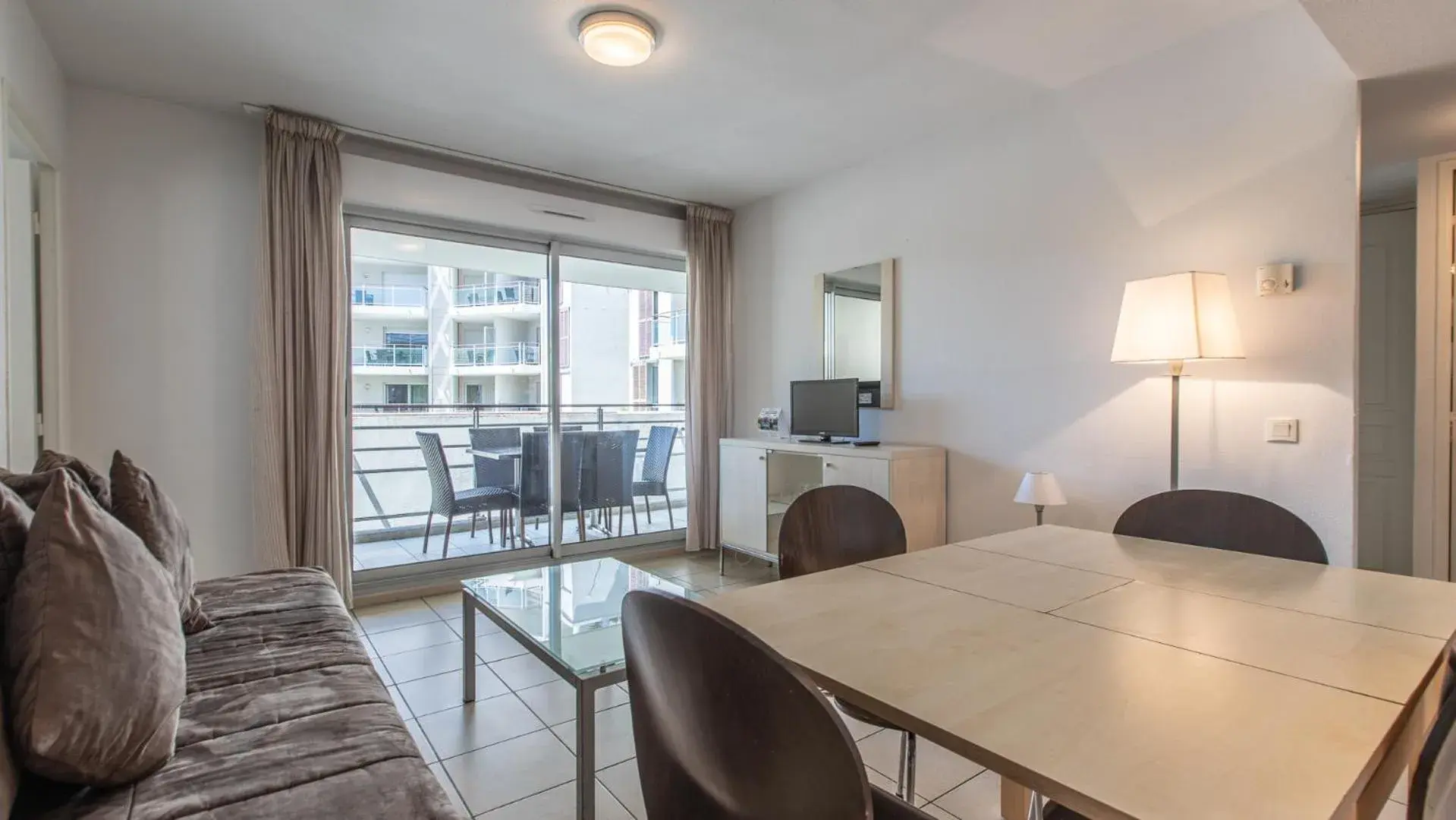 Living room in Vacancéole - Résidence Le Crystal Living room in Vacancéole - Résidence Le Crystal