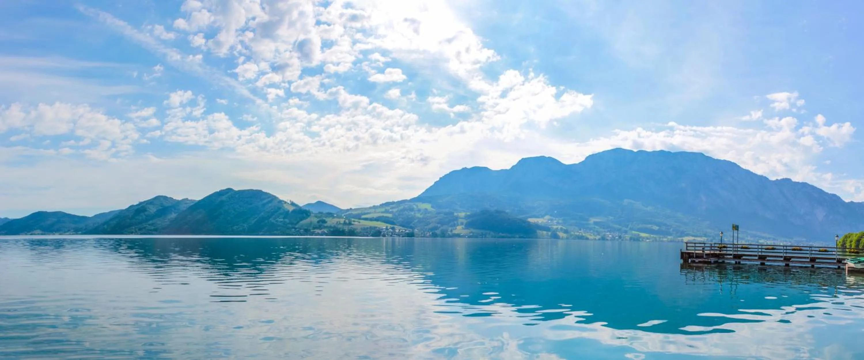 Lake view in Hotel Stadler am Attersee