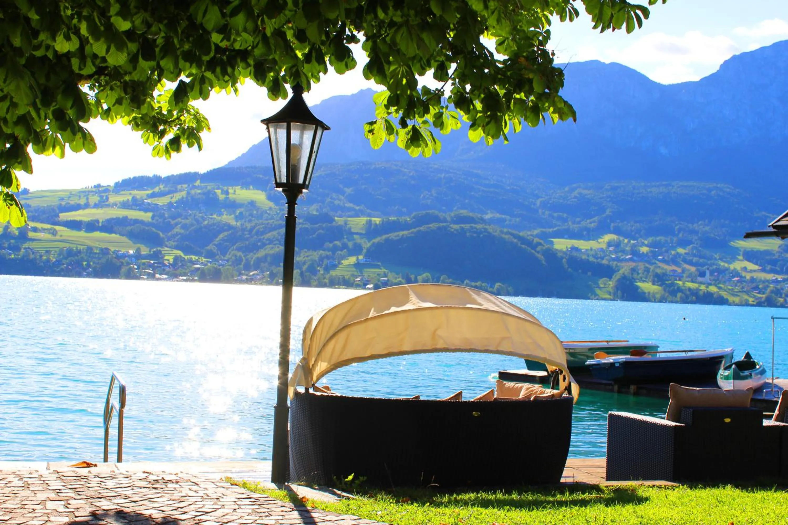 Garden in Hotel Stadler am Attersee