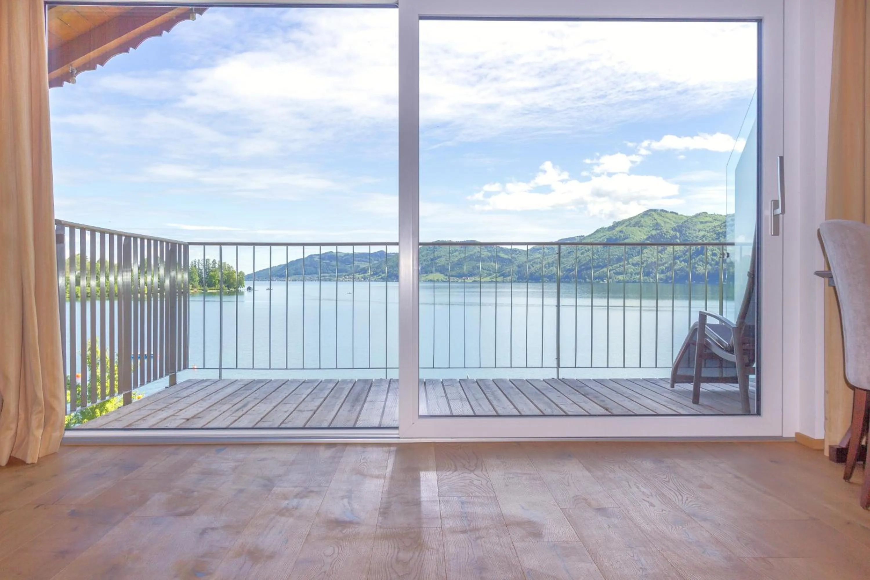 Balcony/Terrace in Hotel Stadler am Attersee