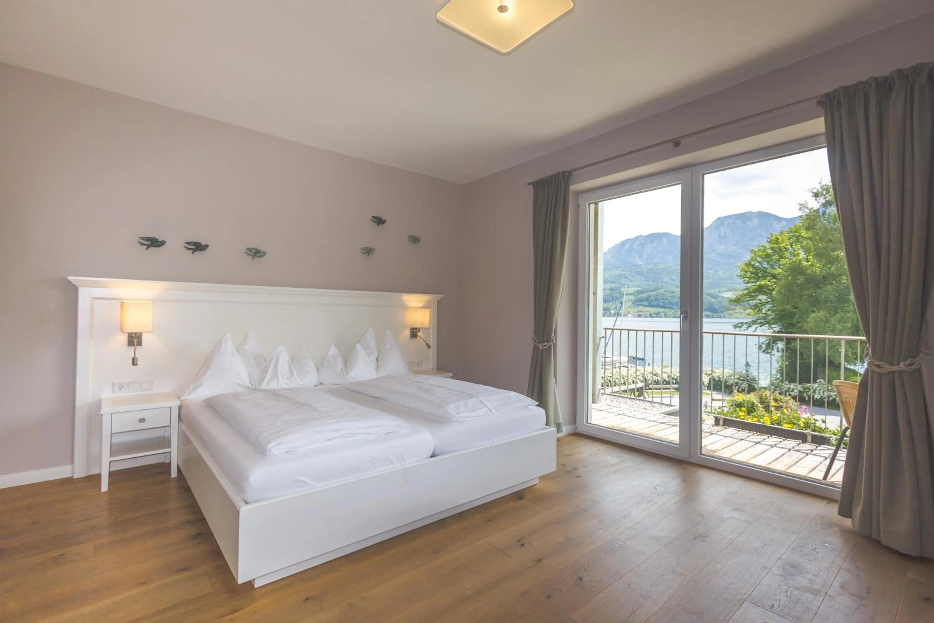 Photo of the whole room, Bed in Hotel Stadler am Attersee