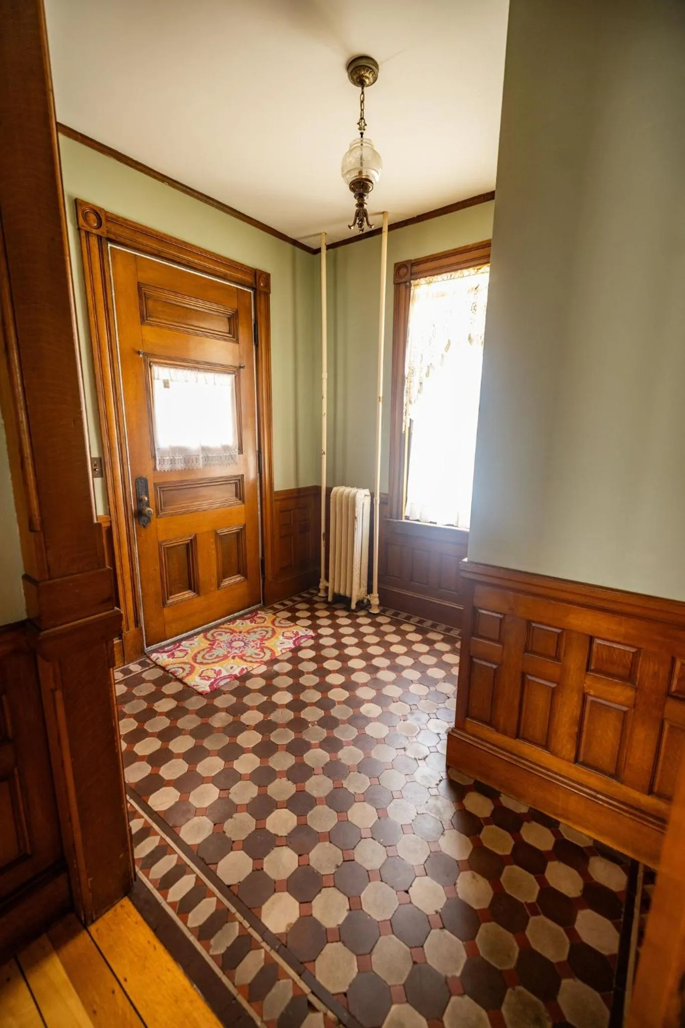 Bed in The Gregory House - A Maine Victorian Mansion