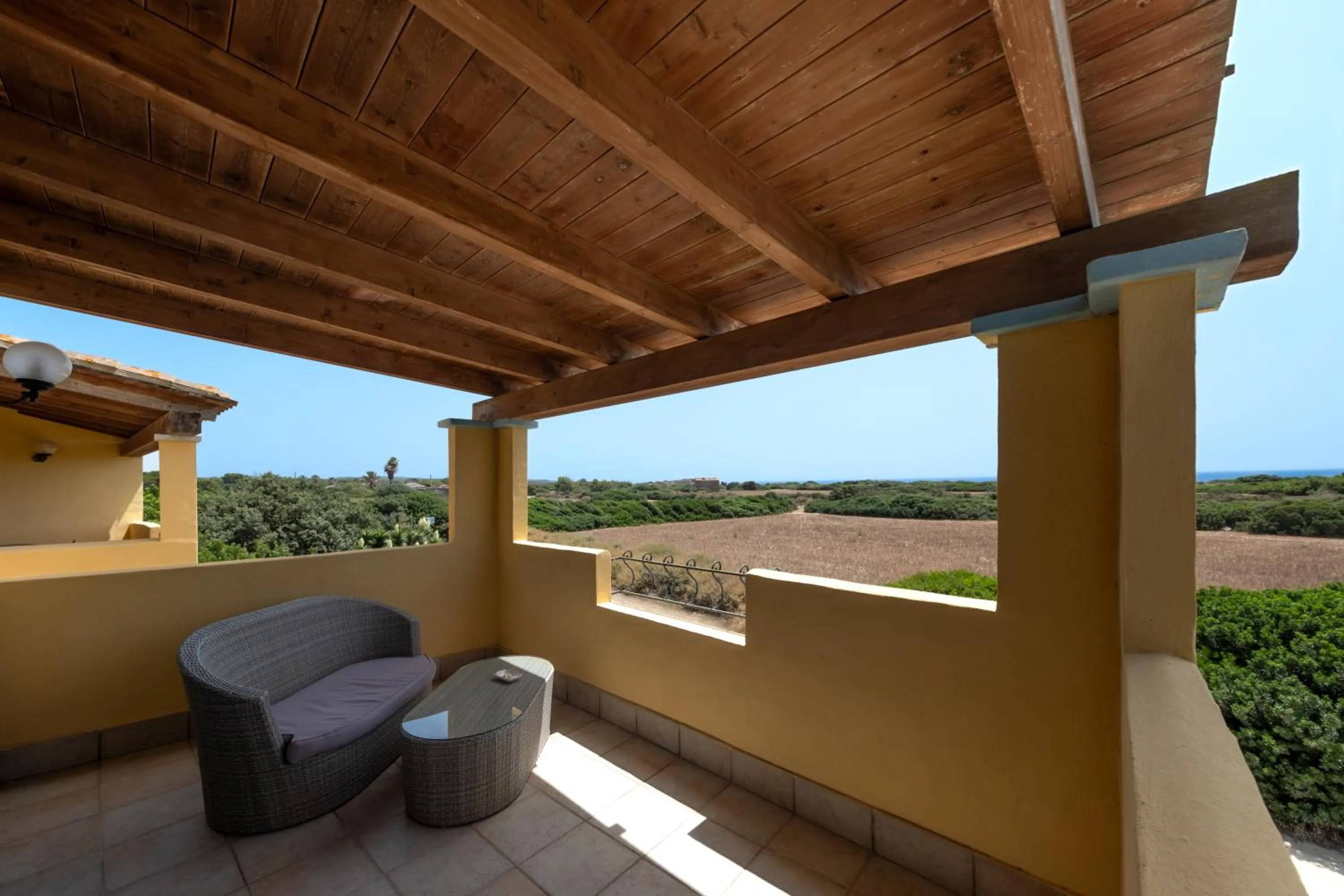 Balcony/Terrace in Hotel Luci Del Faro
