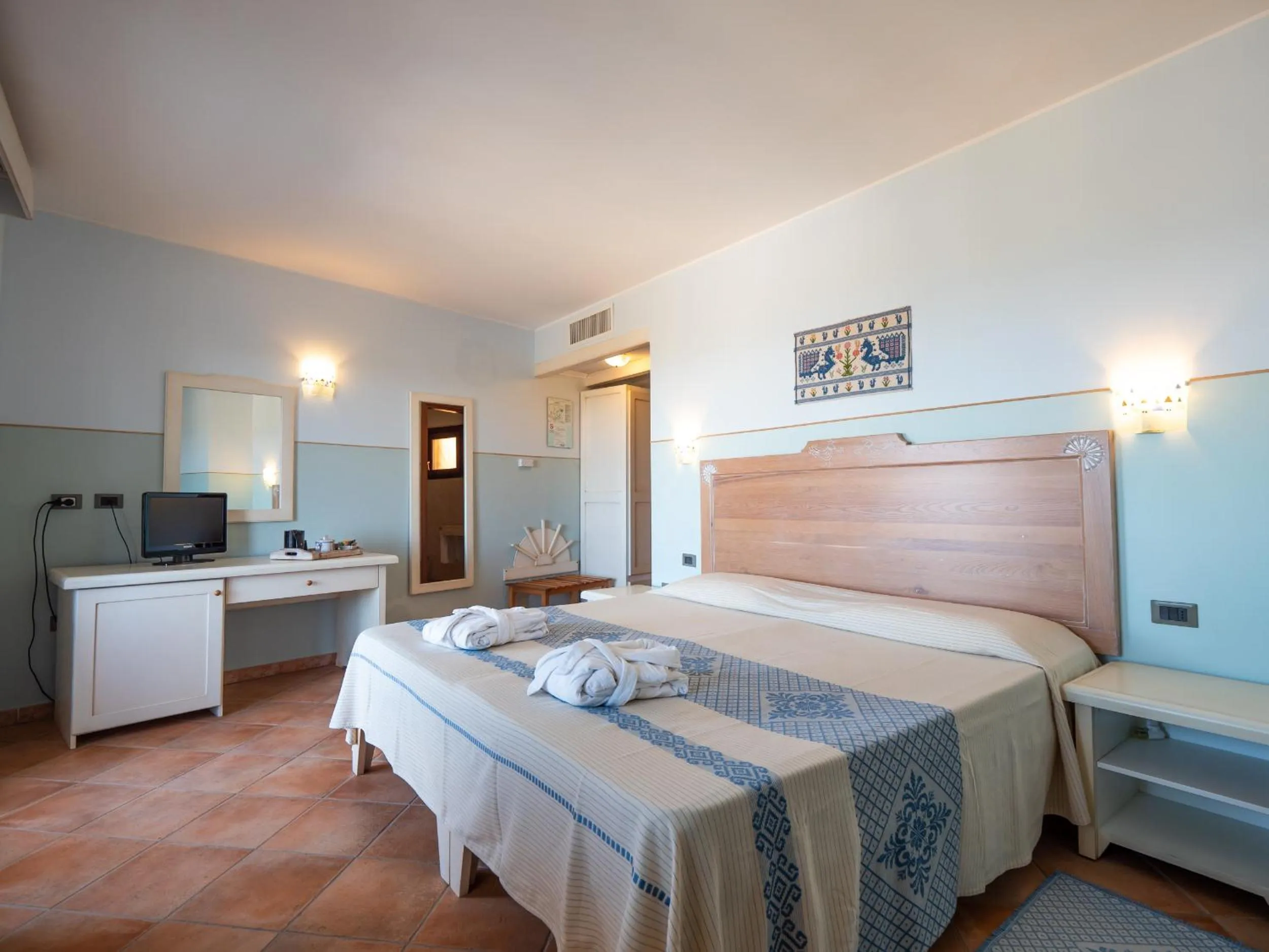 Bed in Hotel Luci Del Faro