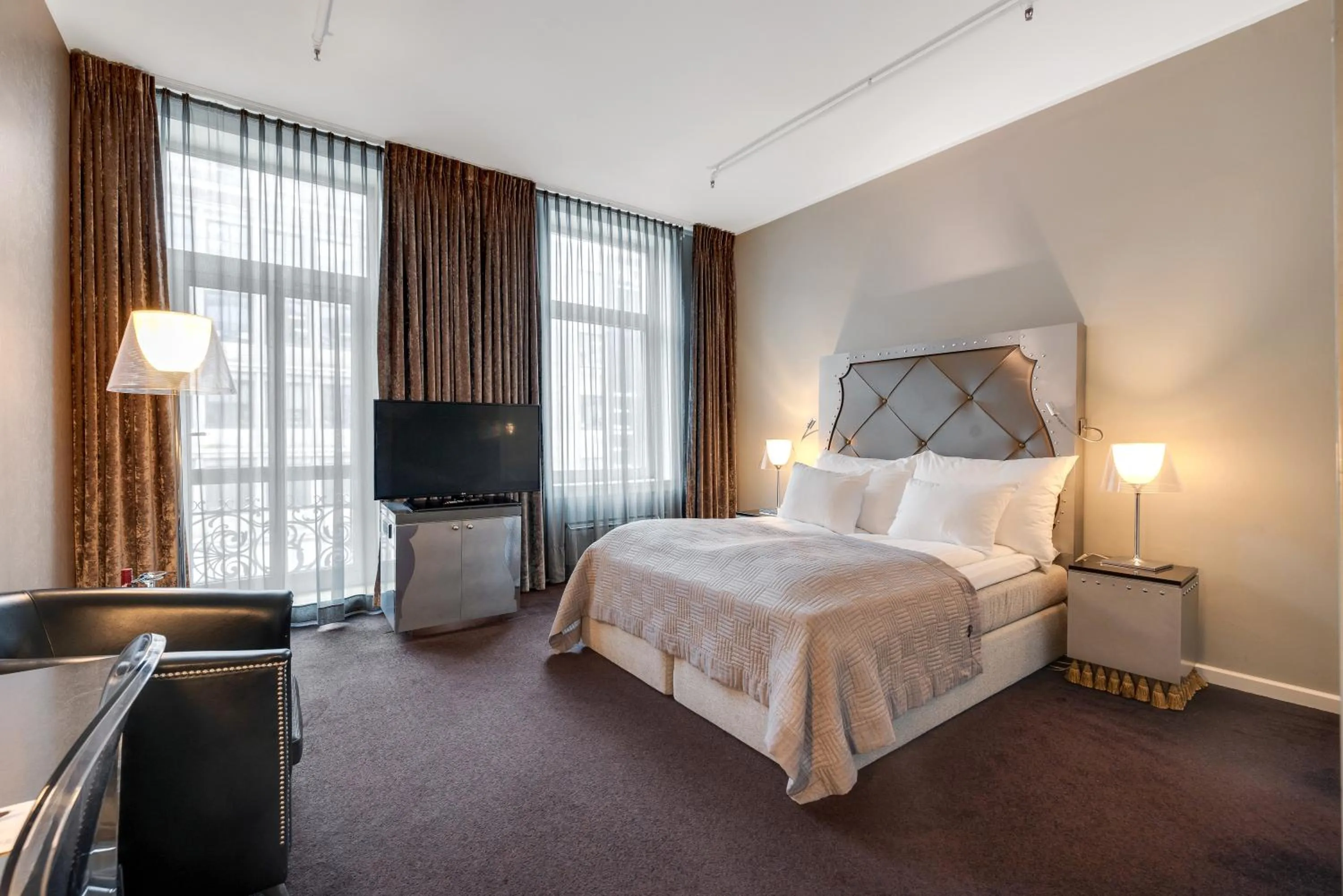 Bed in Clarion Hotel Ernst