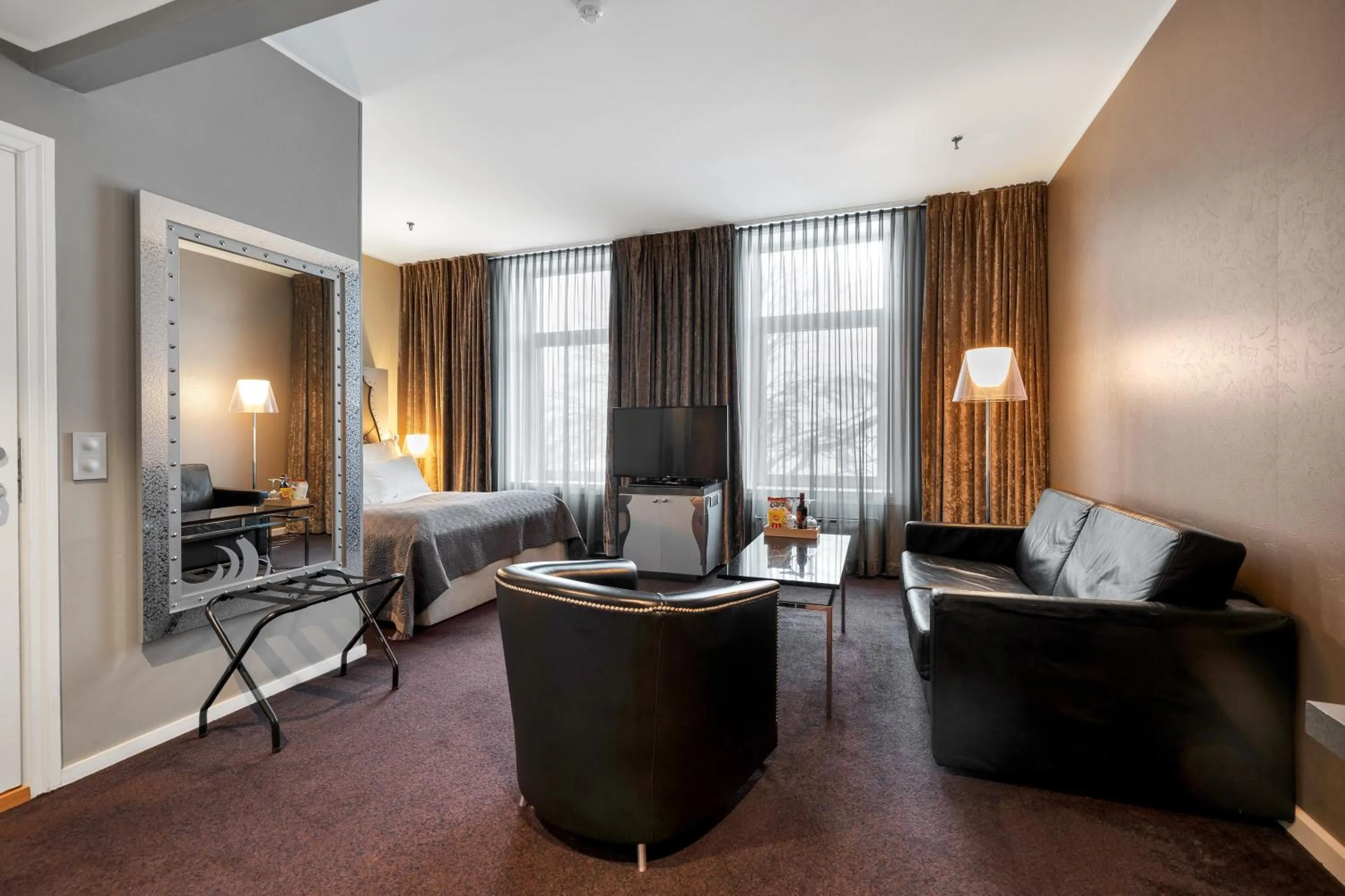 Seating area in Clarion Hotel Ernst