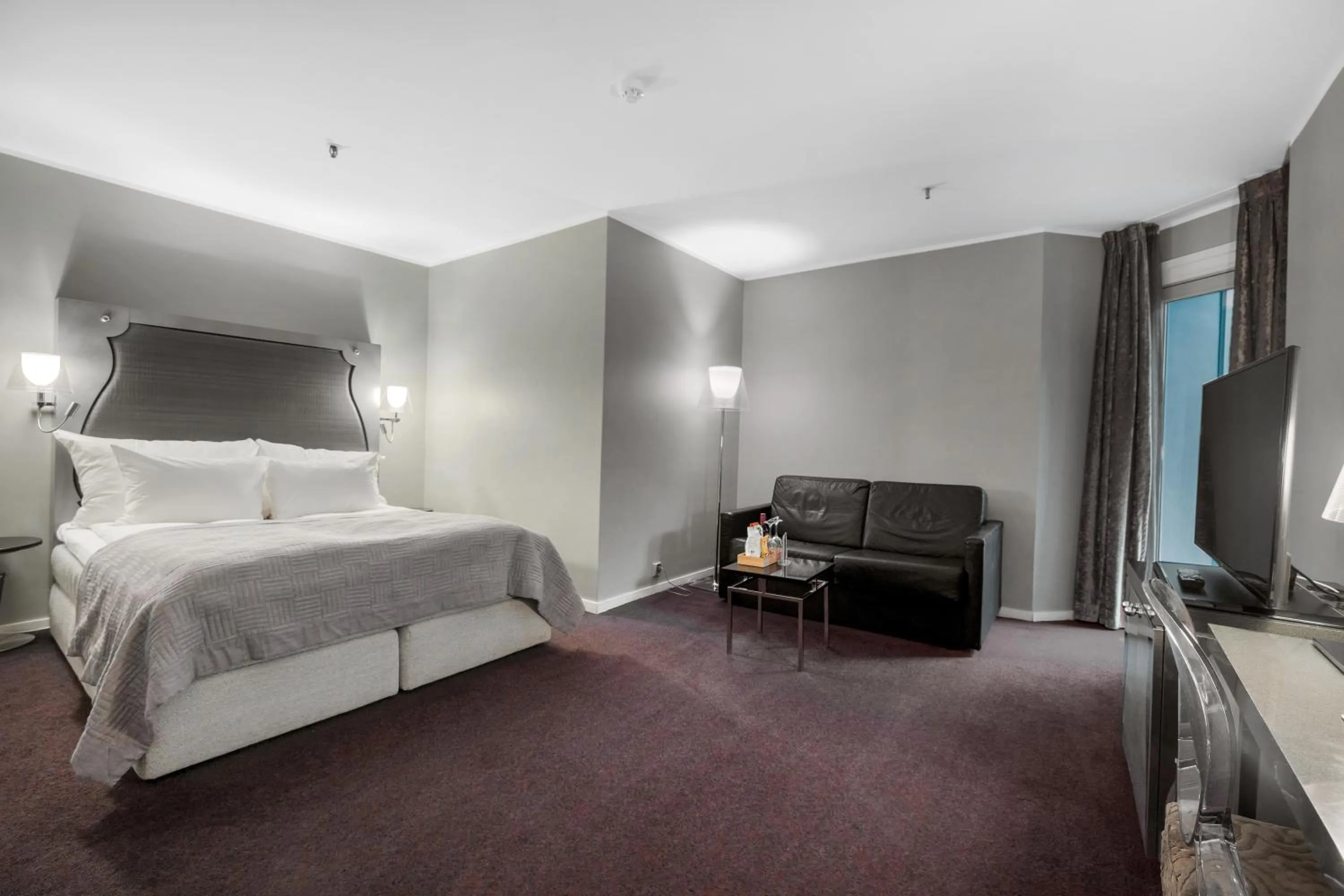 Bed in Clarion Hotel Ernst