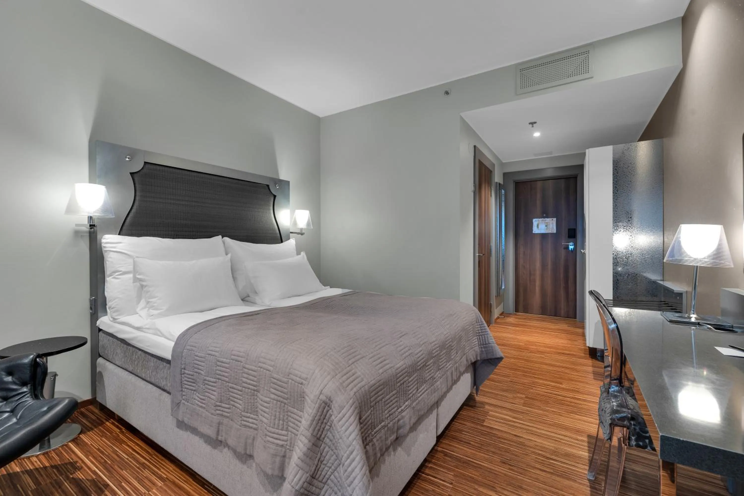 Bed in Clarion Hotel Ernst