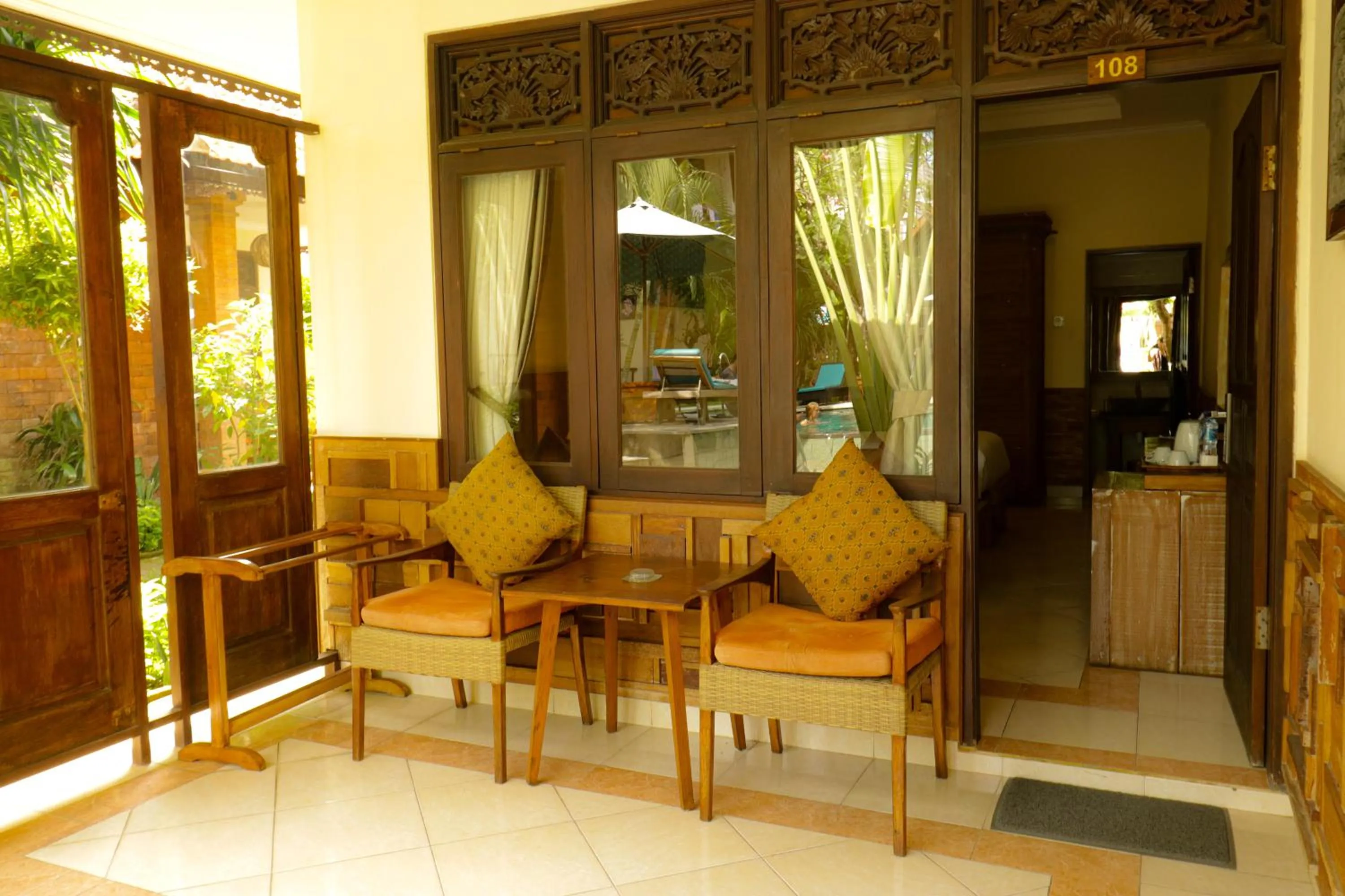 Balcony/Terrace in Mina Pelasa Hotel