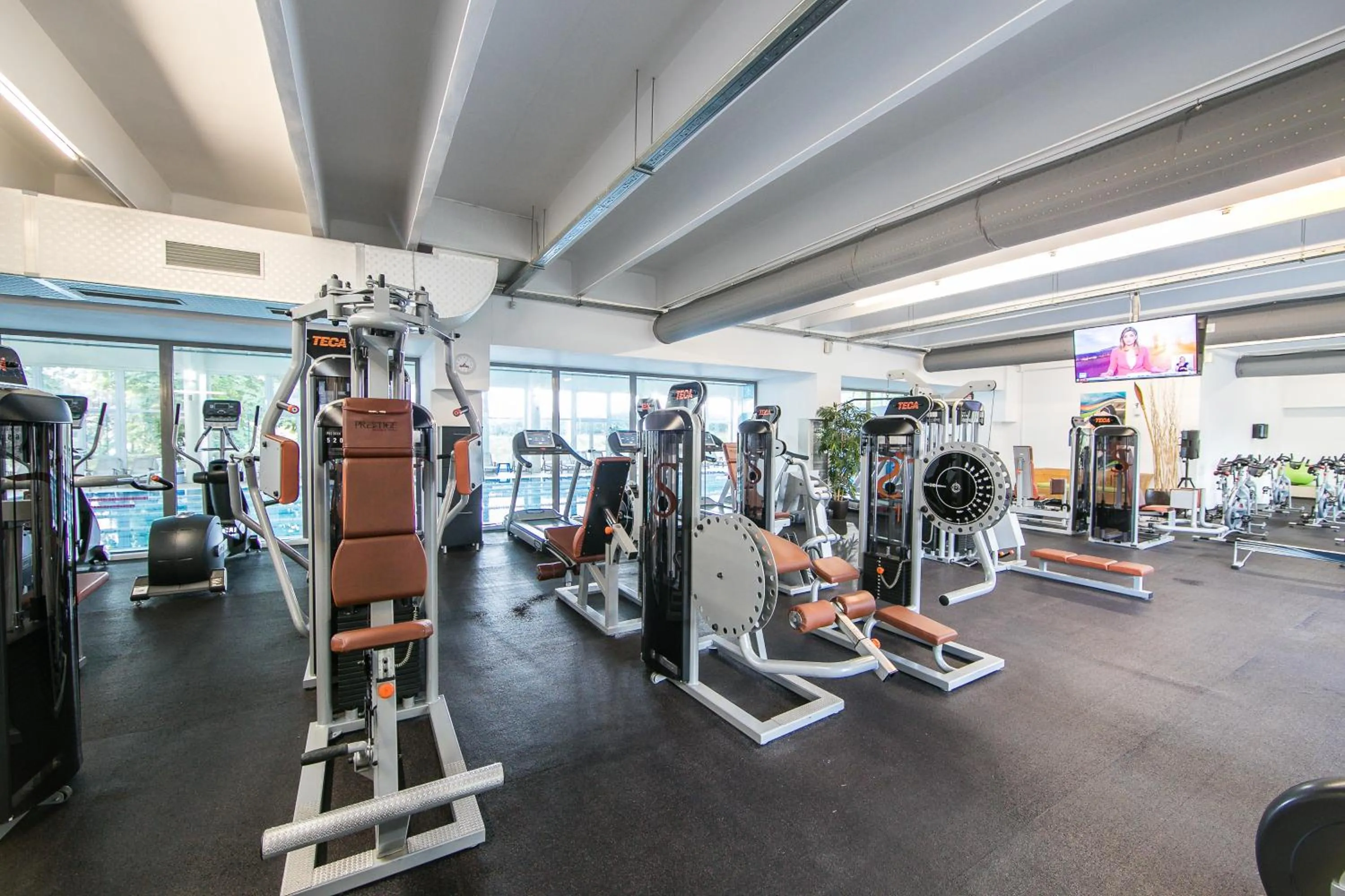 Fitness centre/facilities in Hotel Belvedere