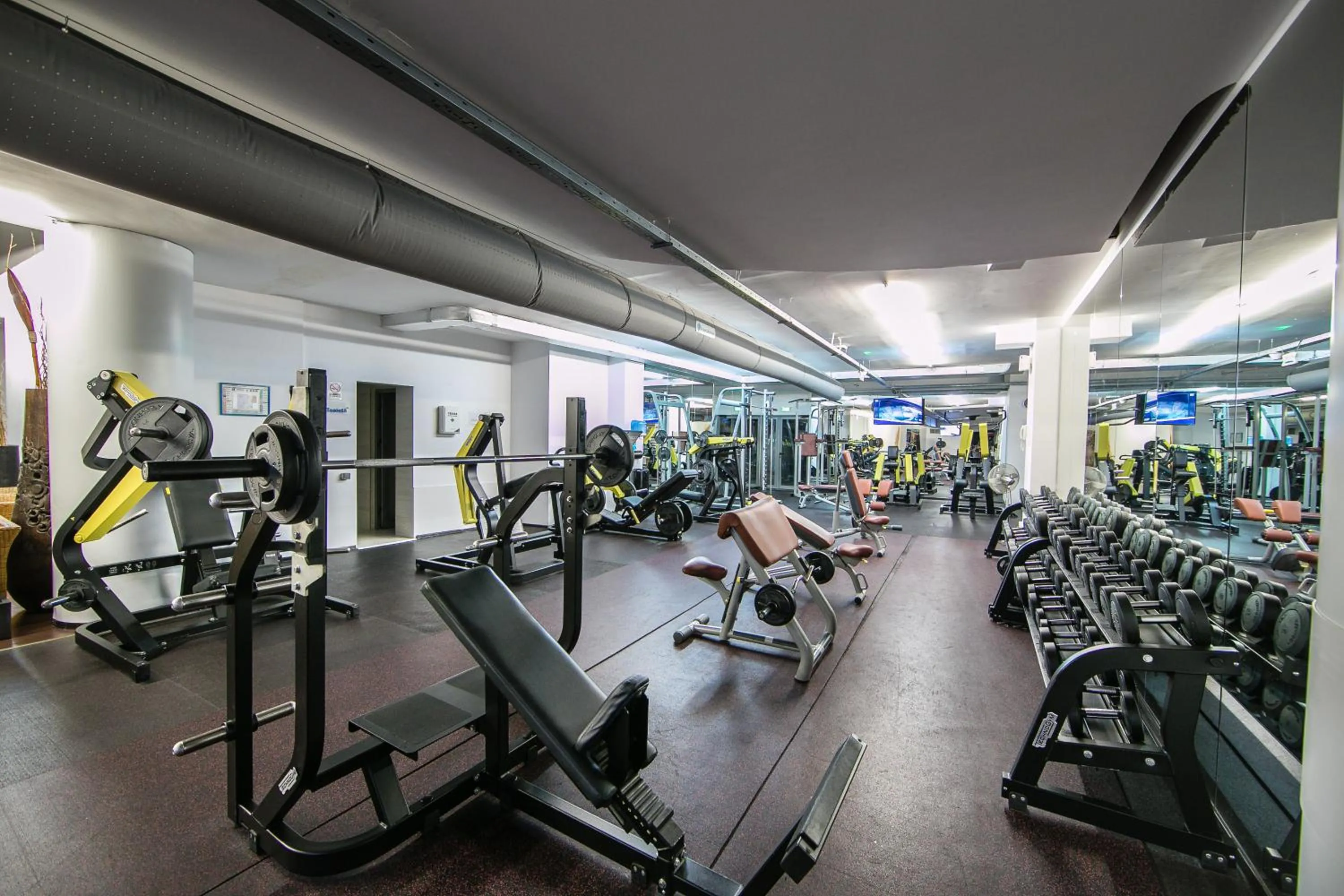 Fitness centre/facilities in Hotel Belvedere