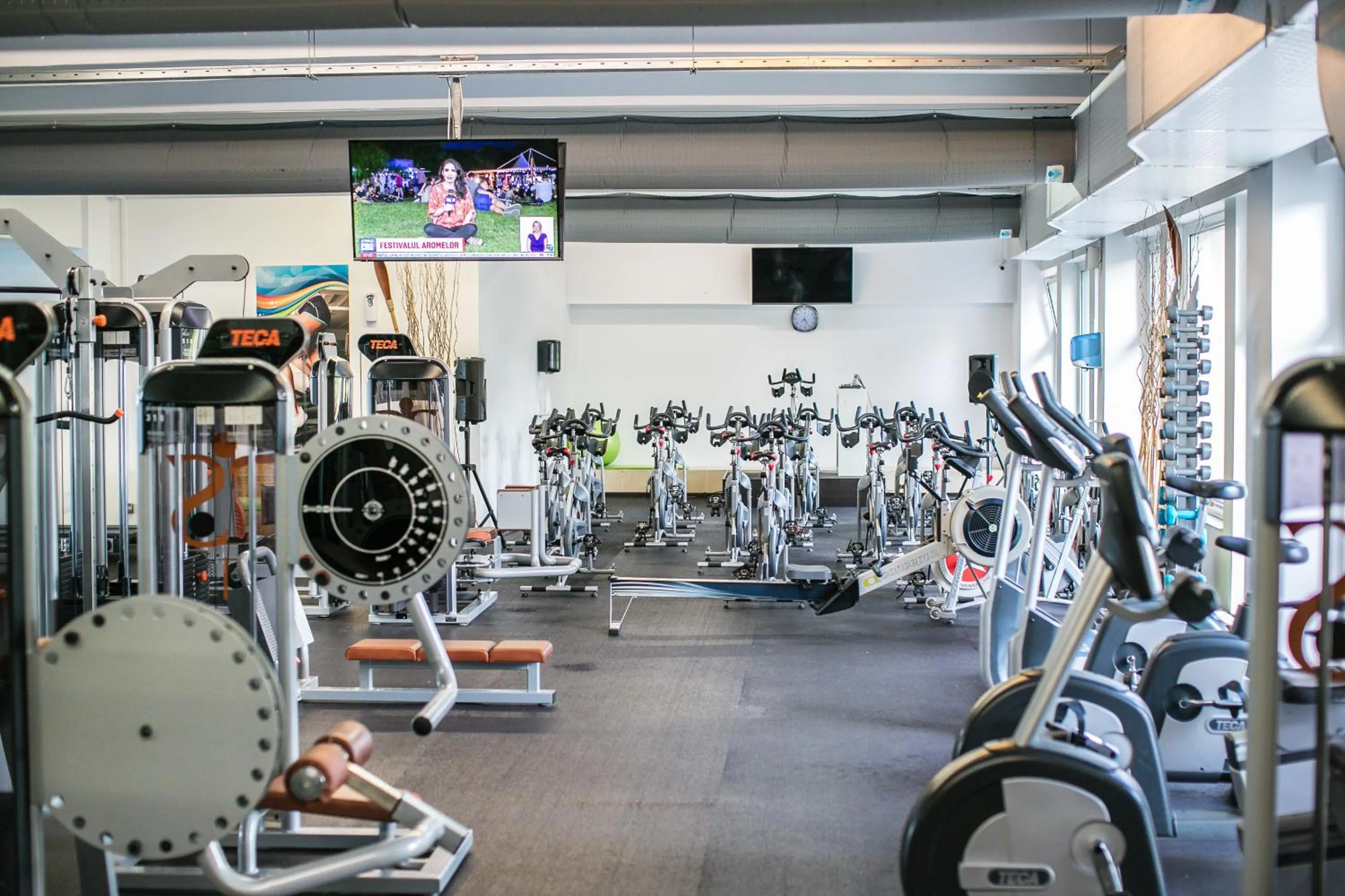 Fitness centre/facilities in Hotel Belvedere