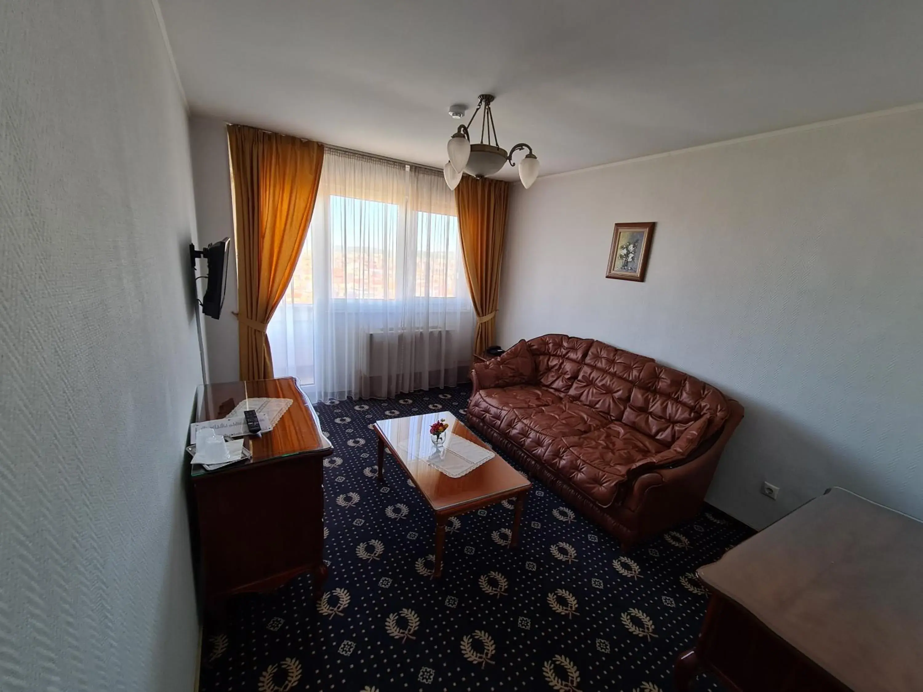 Living room, Bed in Hotel Belvedere Living room, Bed in Hotel Belvedere