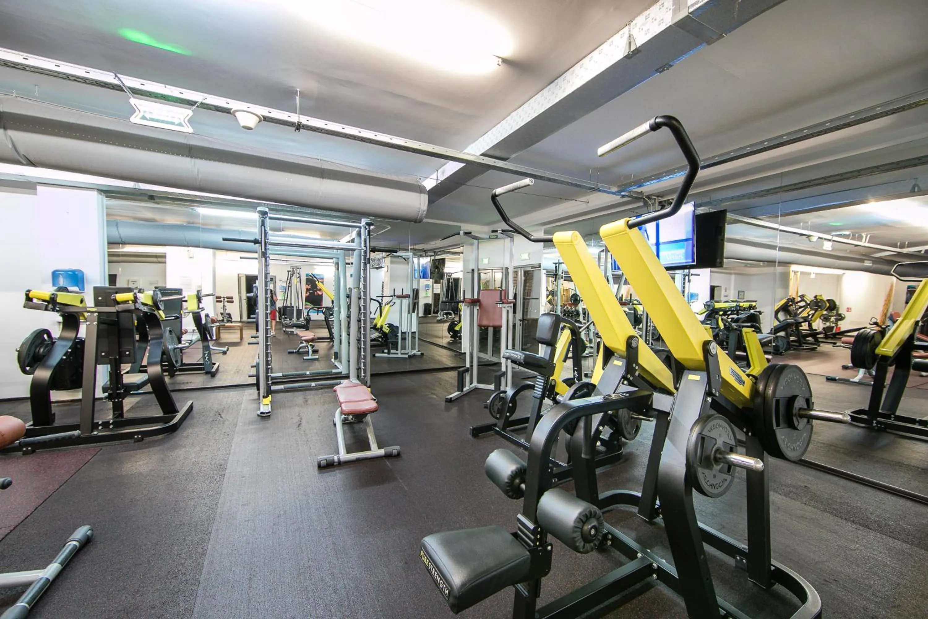 Fitness centre/facilities in Hotel Belvedere