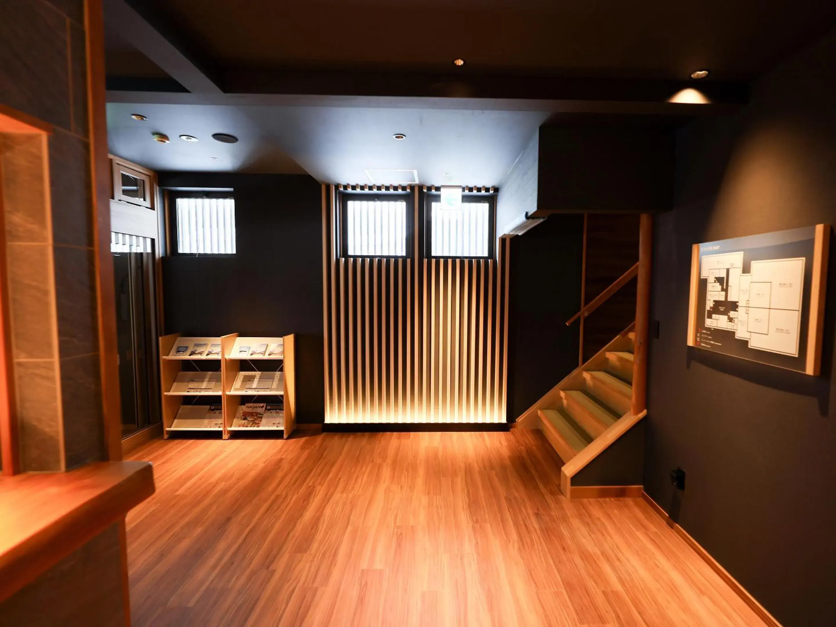 Lobby or reception in Hakuba Ryujin Onsen RYOKAN SUI Lobby or reception in Hakuba Ryujin Onsen RYOKAN SUI