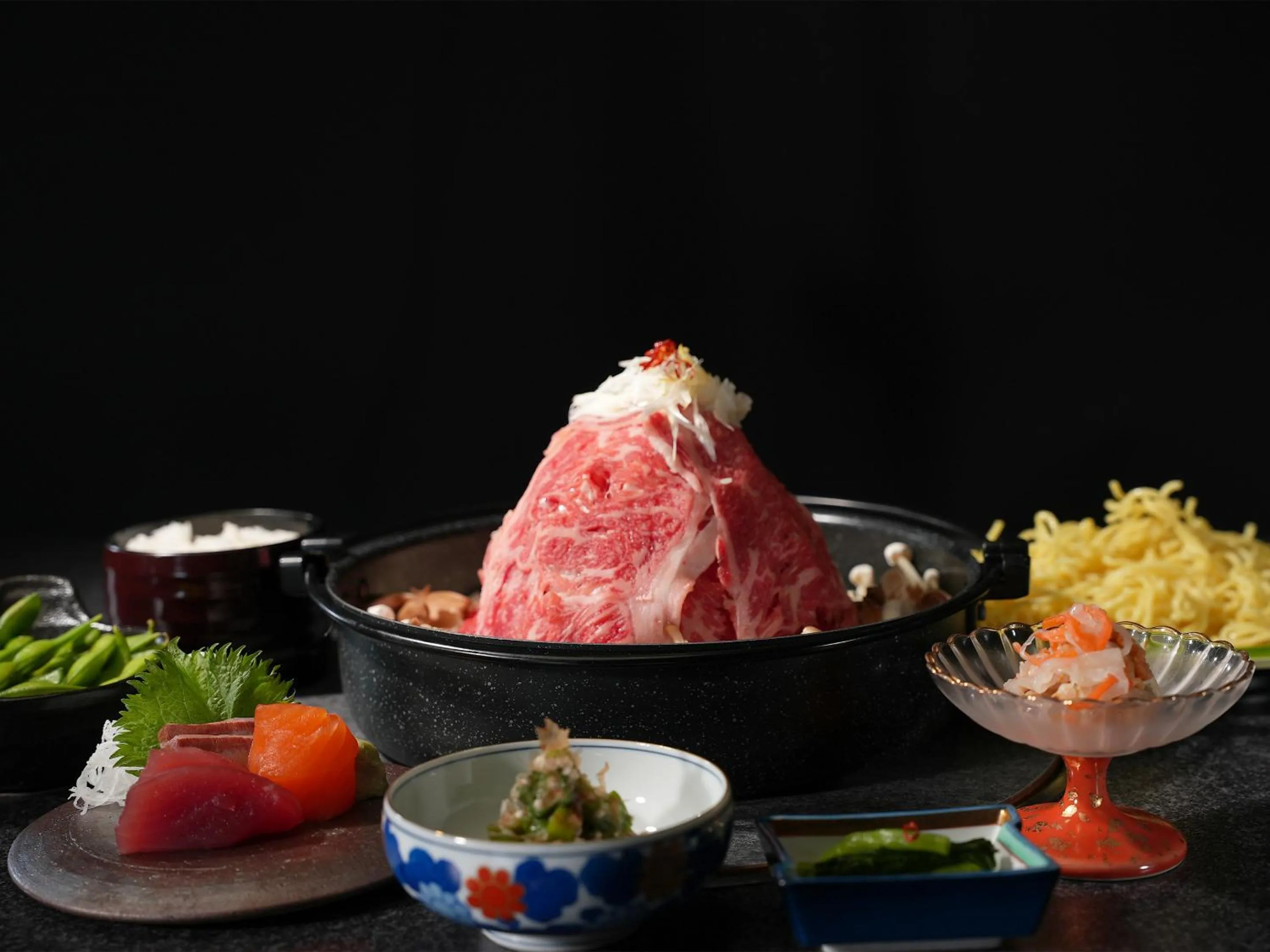 Food in Hakuba Ryujin Onsen RYOKAN SUI