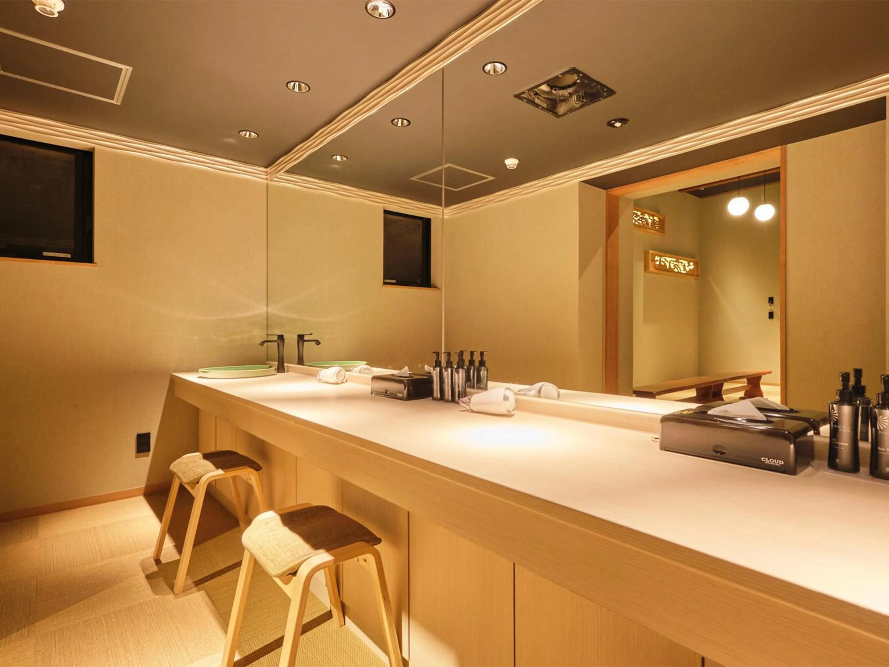 Public Bath in Hakuba Ryujin Onsen RYOKAN SUI