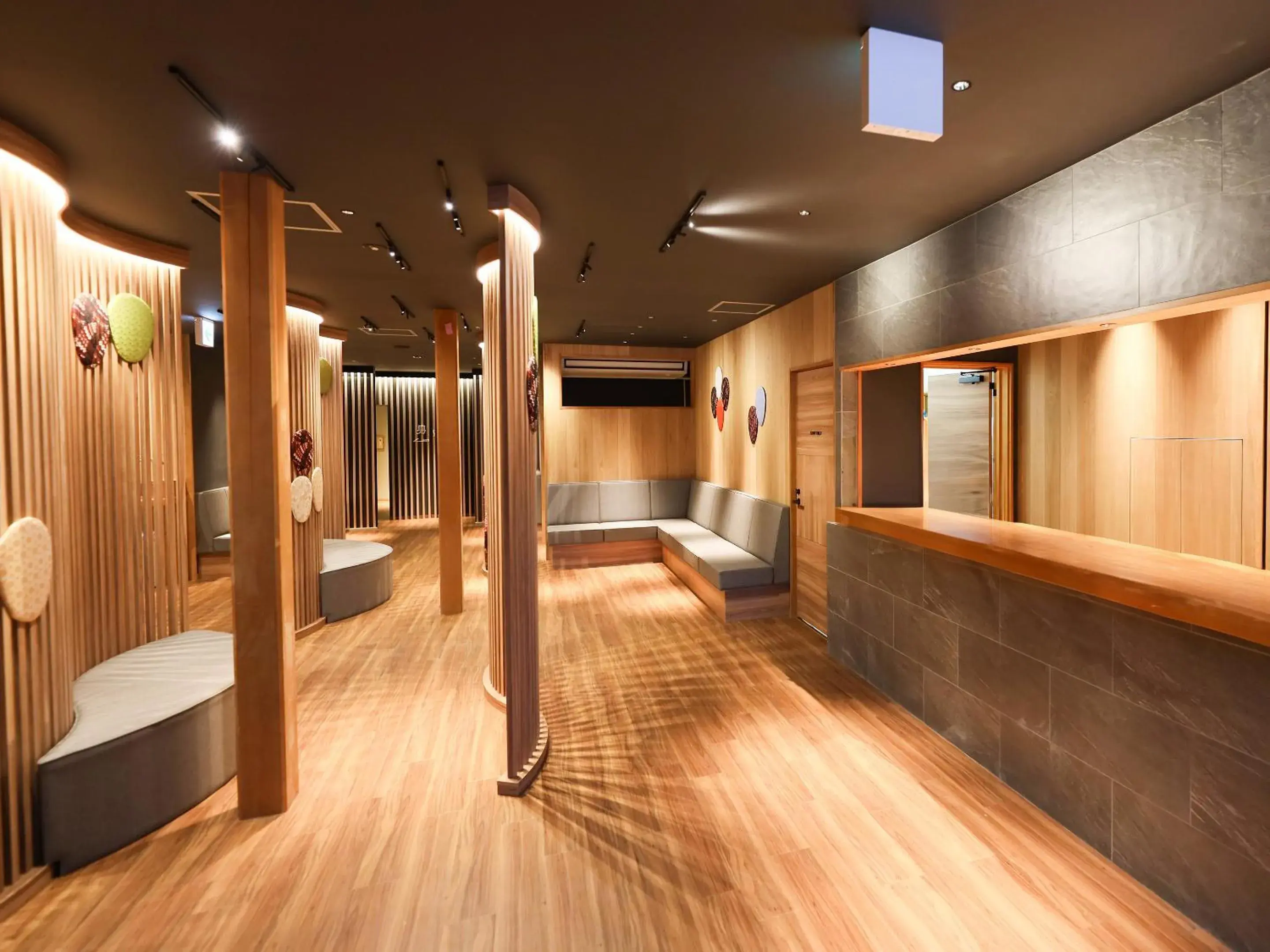 Lobby or reception in Hakuba Ryujin Onsen RYOKAN SUI Lobby or reception in Hakuba Ryujin Onsen RYOKAN SUI