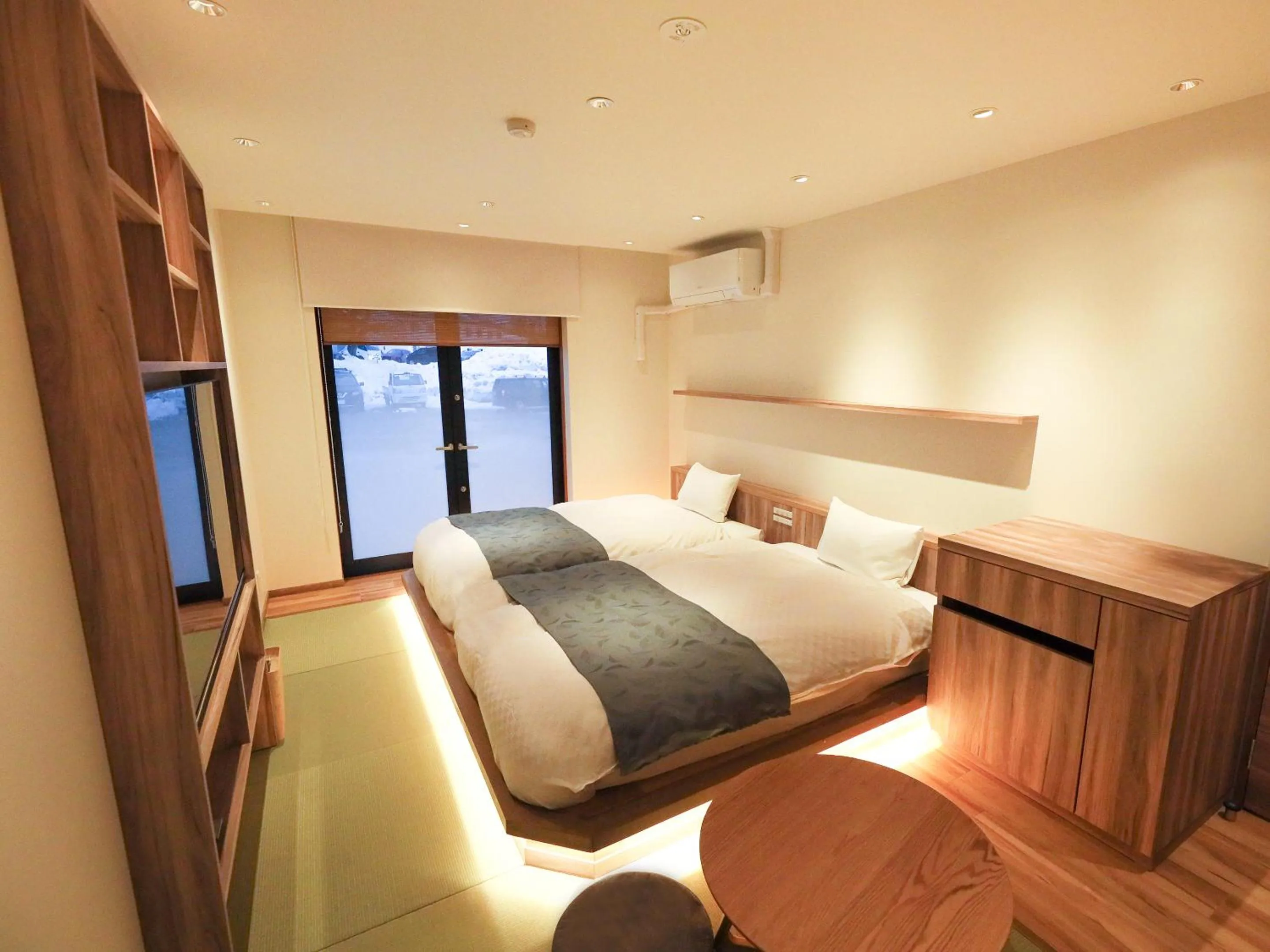 Photo of the whole room, Bed in Hakuba Ryujin Onsen RYOKAN SUI