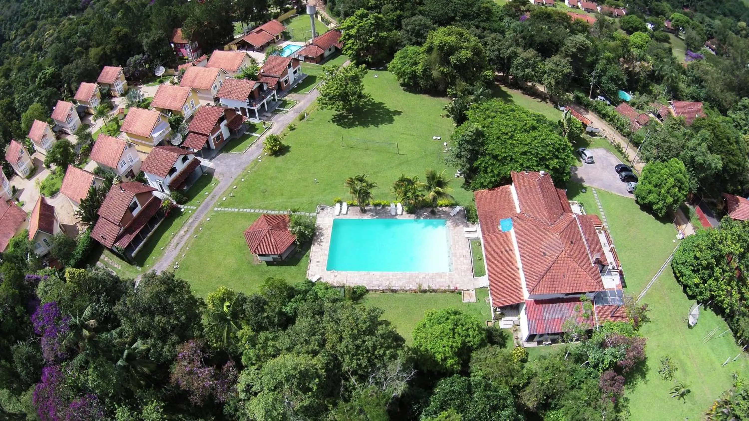 Bird's eye view in Aconchegos Ile de France