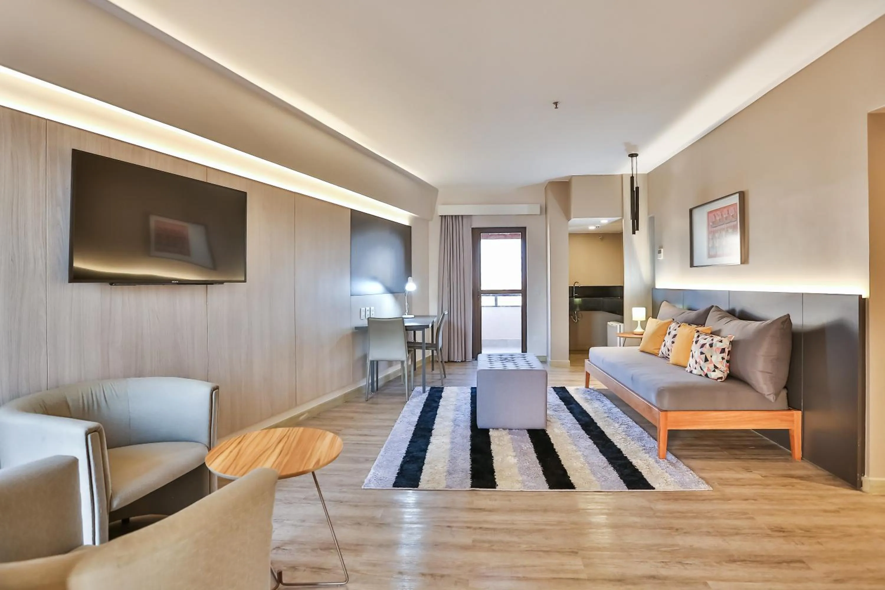 Living room in SAN MARINO SUITES HOTEL By NOBILE